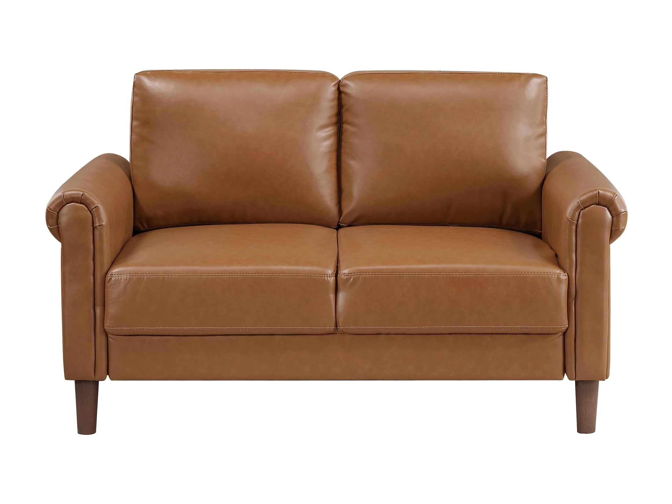 Hector Brown Loveseat