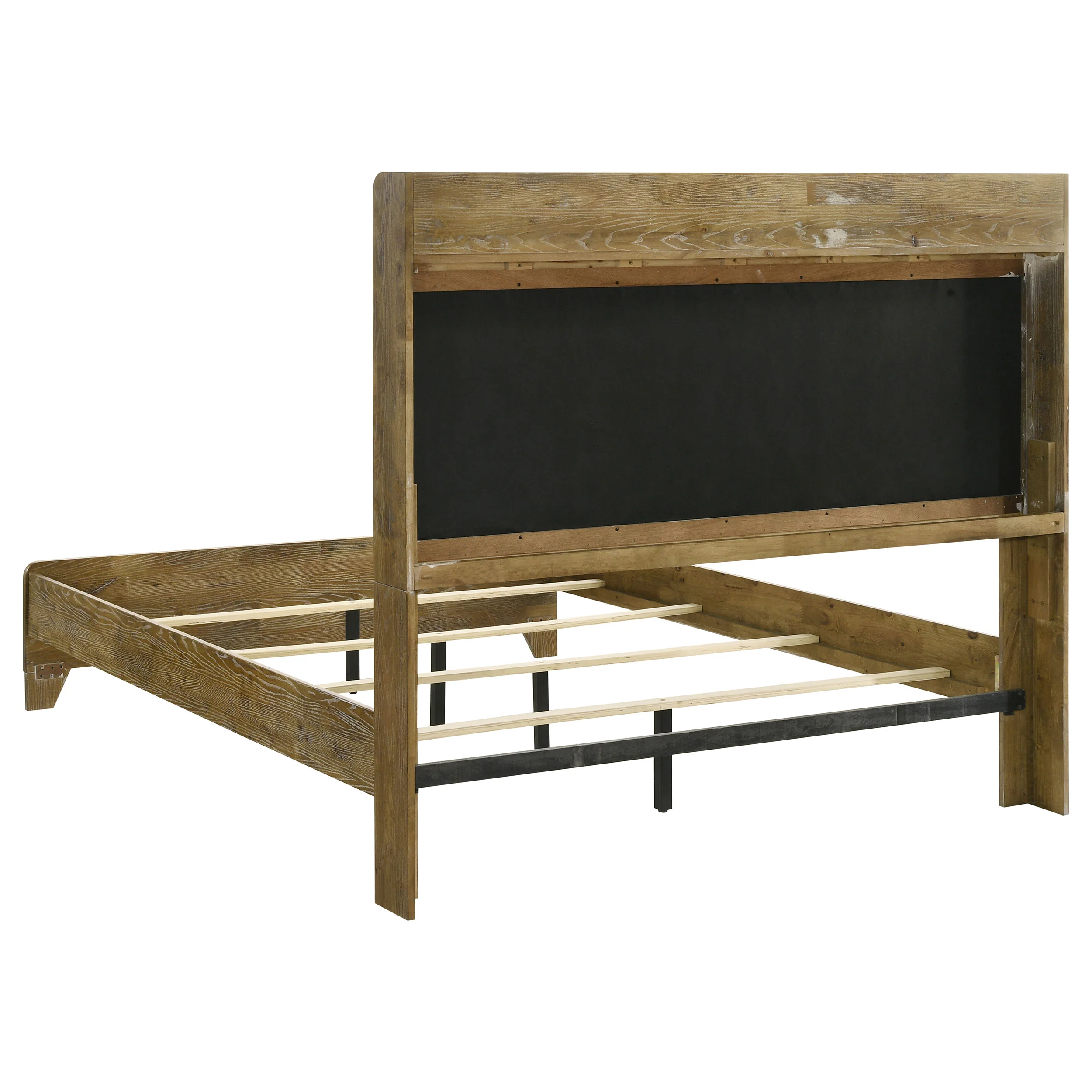 Henderson Medium Oak 5-piece Eastern King Bedroom Set - Image 4