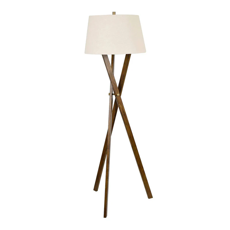 Hendrix Brass Floor Lamp - Image 2