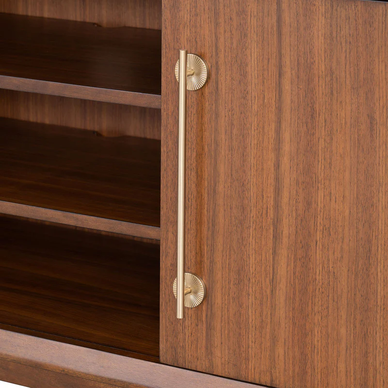 Hepburne Walnut Entertainment Center - Image 2