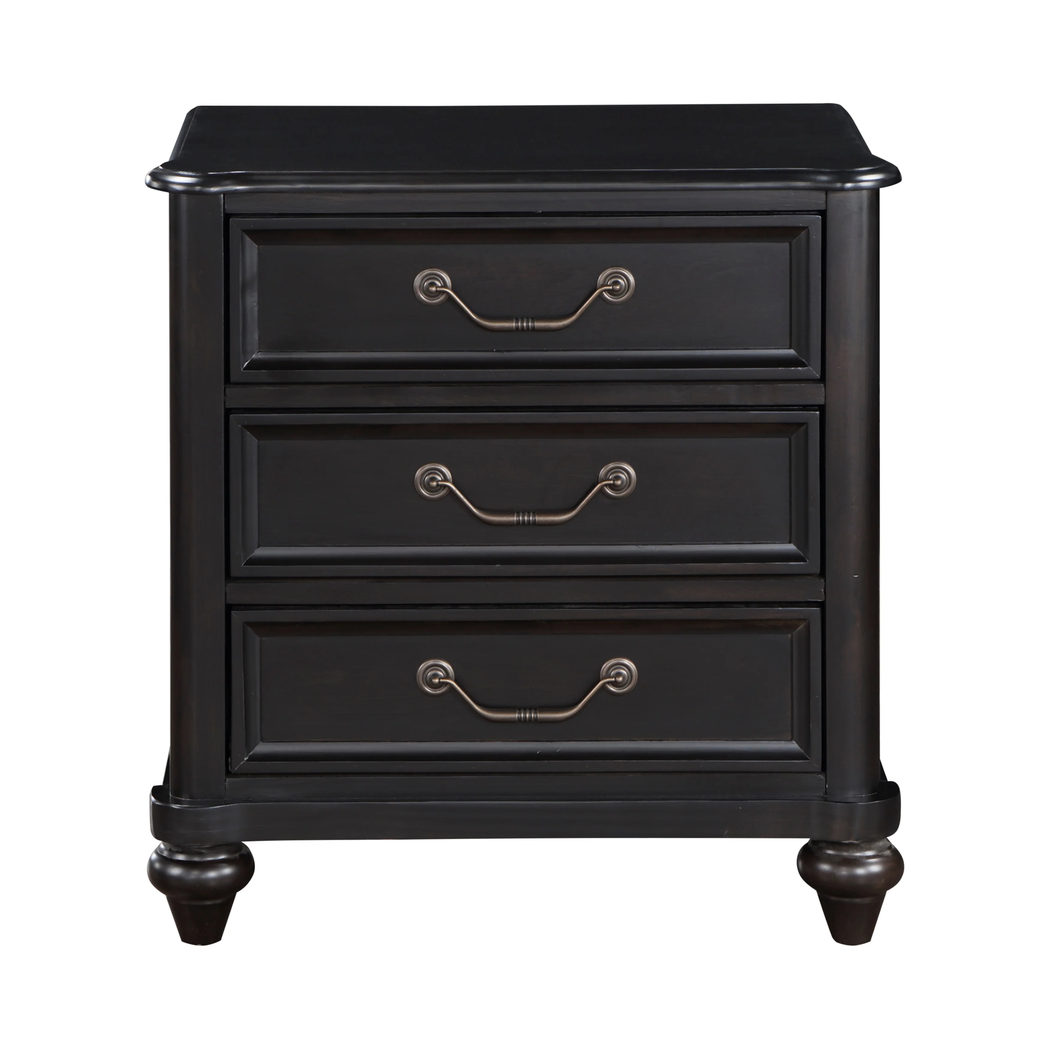 Herman Charcoal Brown 4-piece Queen Bedroom Set - Image 5