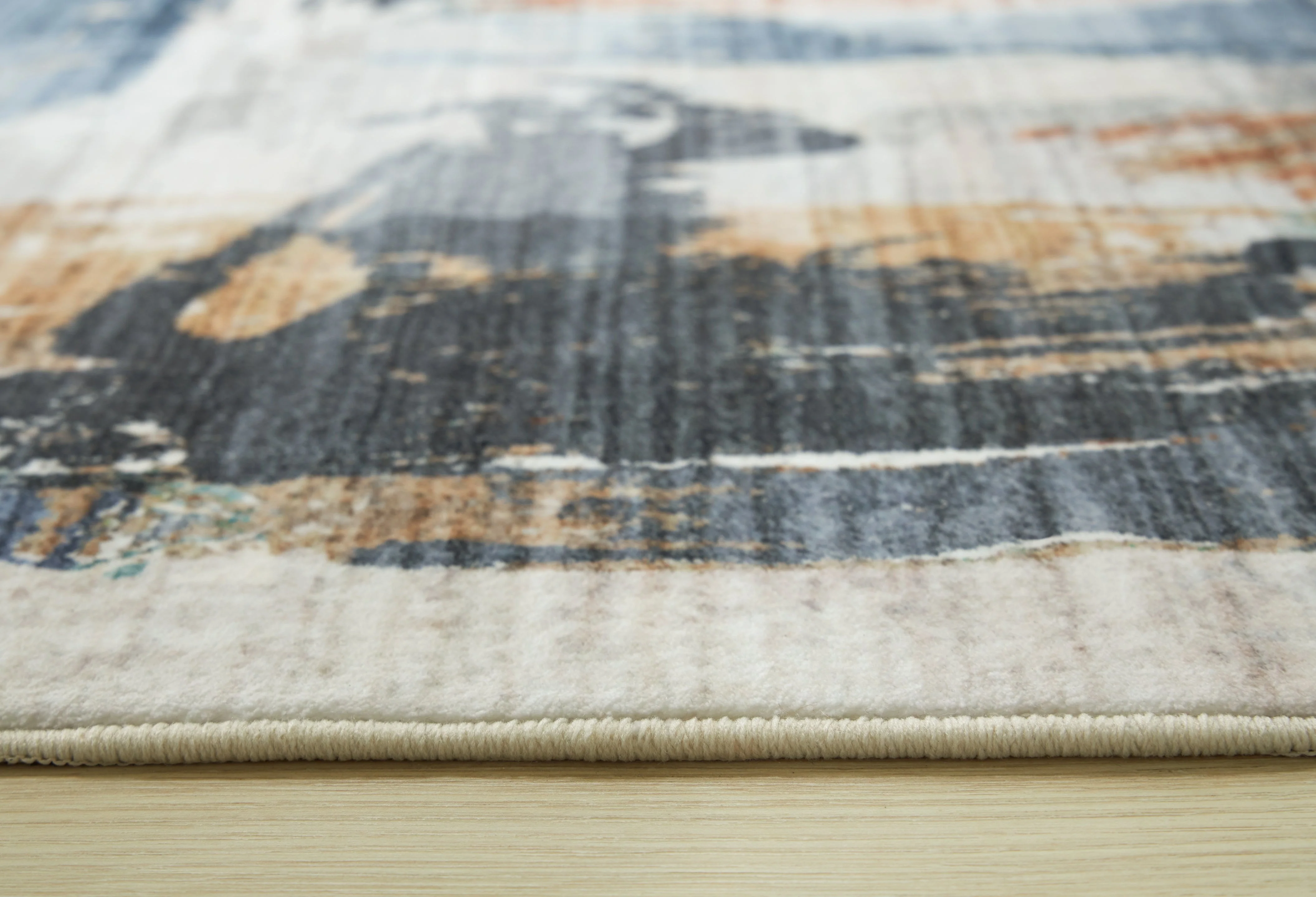 Hessland Multi 8' x 10' Washable Rug (Online Special Price) - Image 3