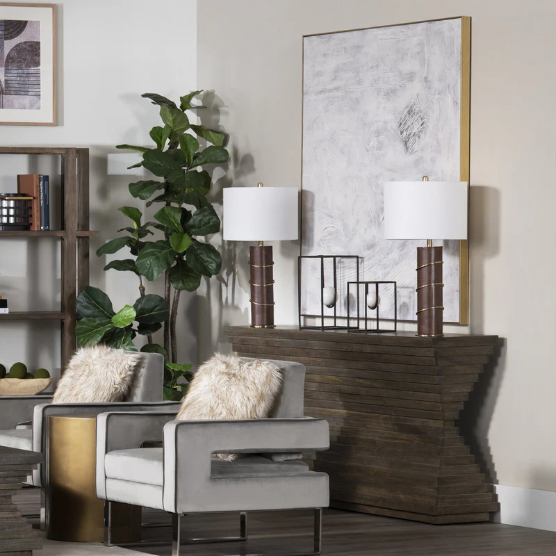 Highland Park Brown/Gray Console Table - Image 2