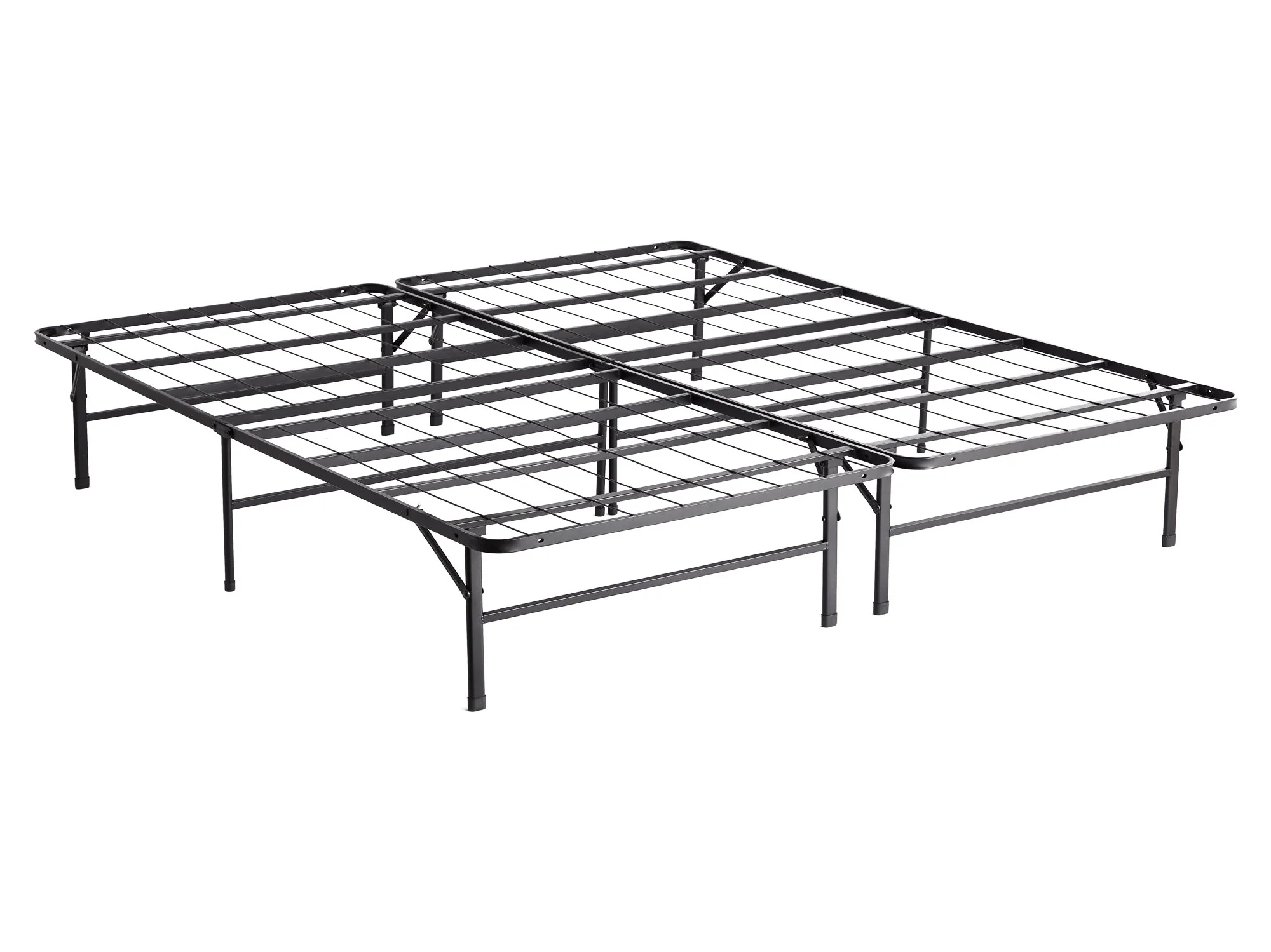 Highrise LT Black Queen Bed Frame