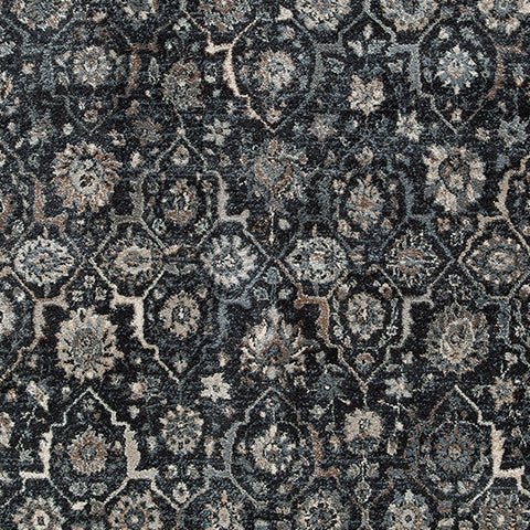 Hilcott Blue/Cream/Brown 7'10" x 10'6" Rug (Online Special Price) - Image 5