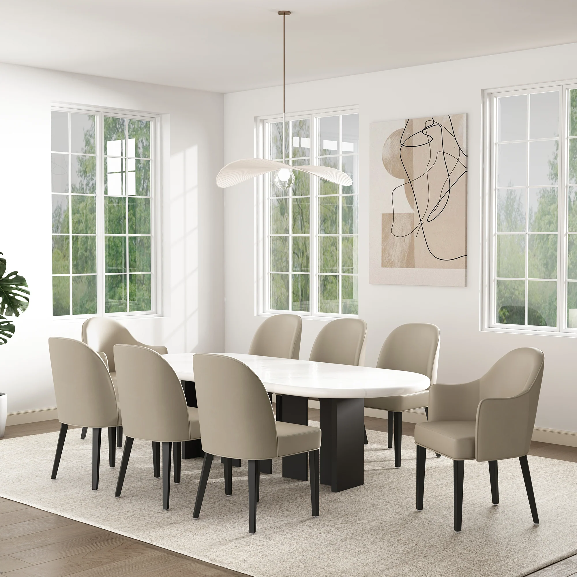 Hillman Dining Armchair in Sand (set of 2) - Image 11