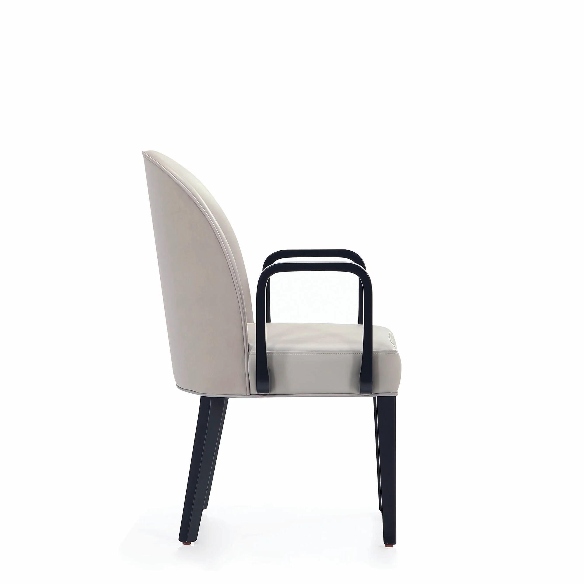 Hillman Dining Side and Arm Chairs in Light Grey (set of 6) - Image 8