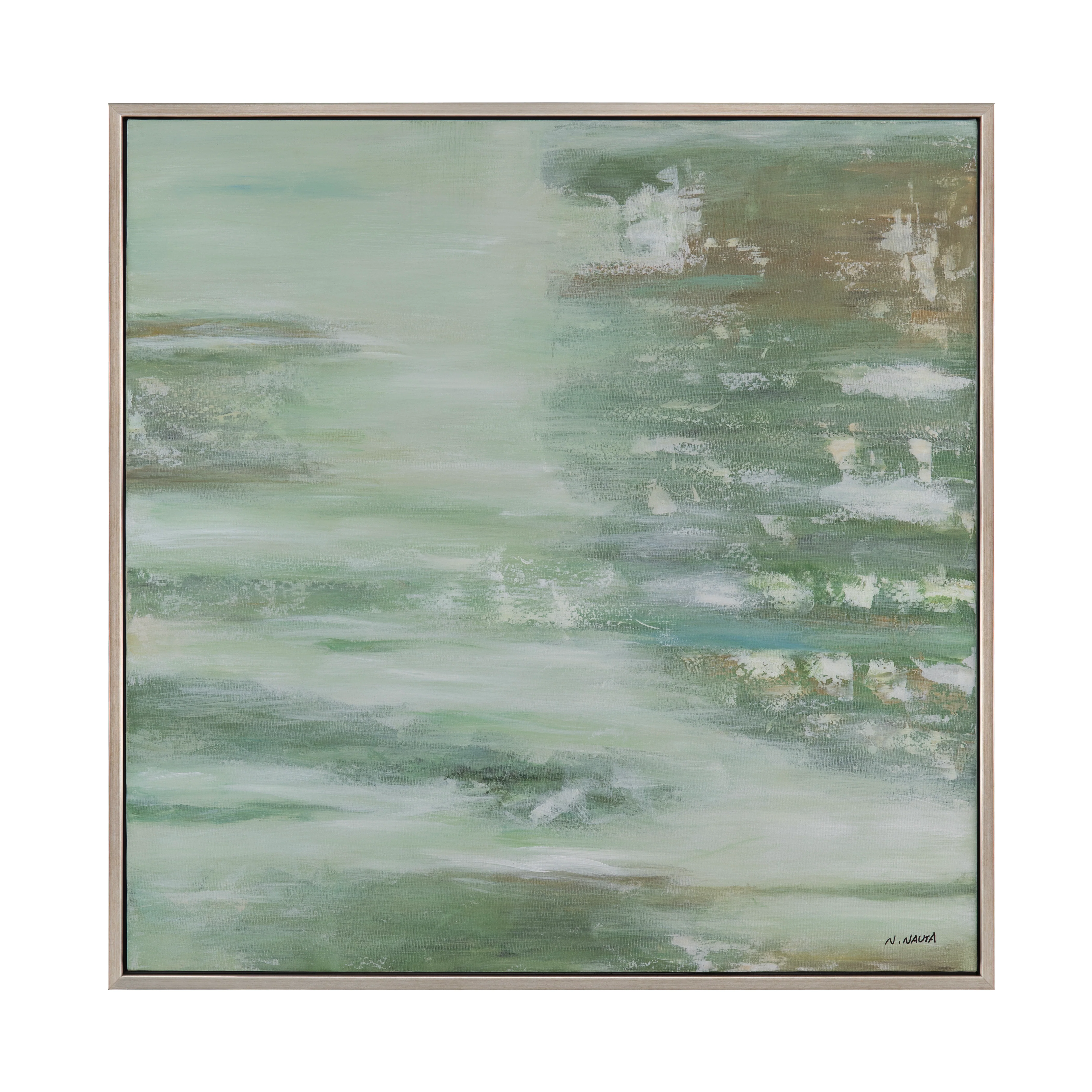 Hint Of Greens Green/Natural Canvas - Image 3