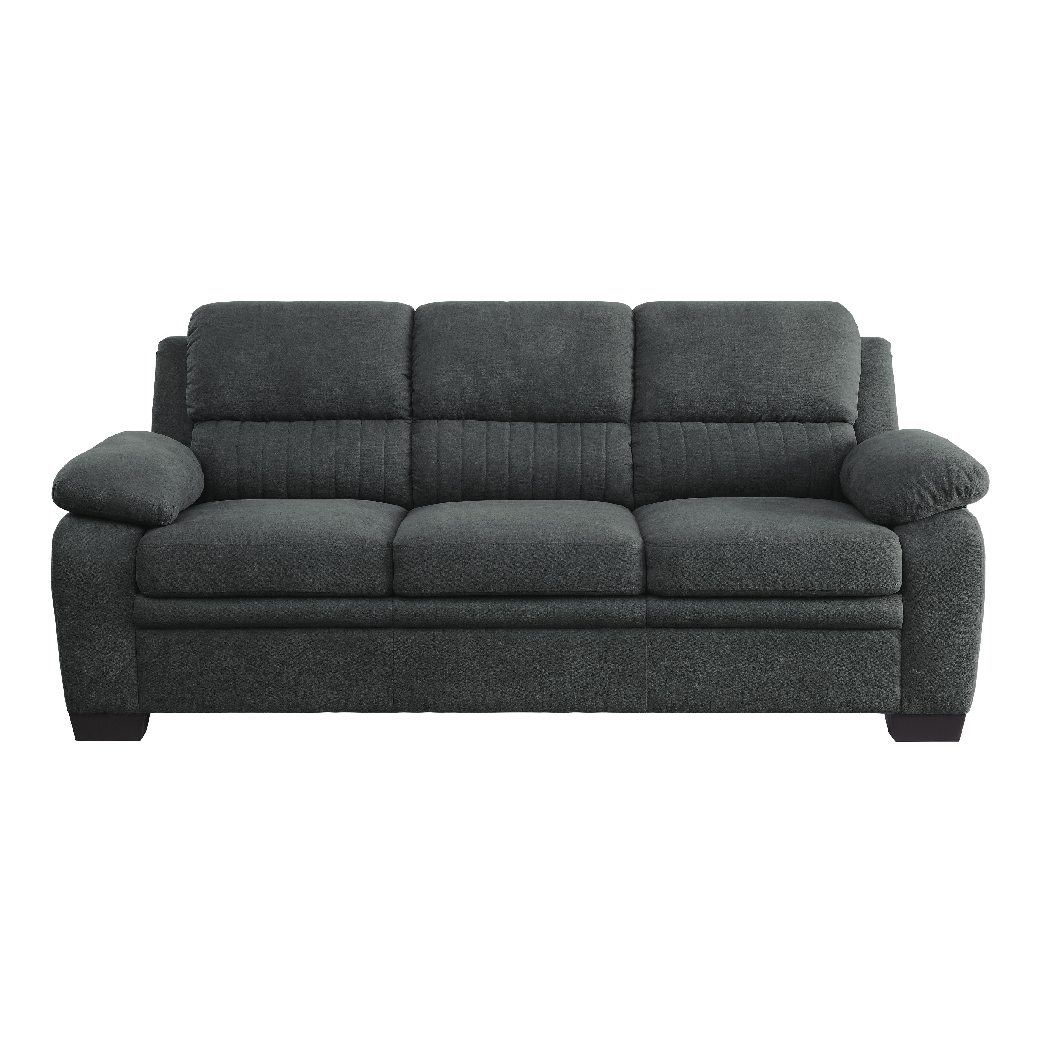 Holleman Dark Gray Sofa & Loveseat - Image 2