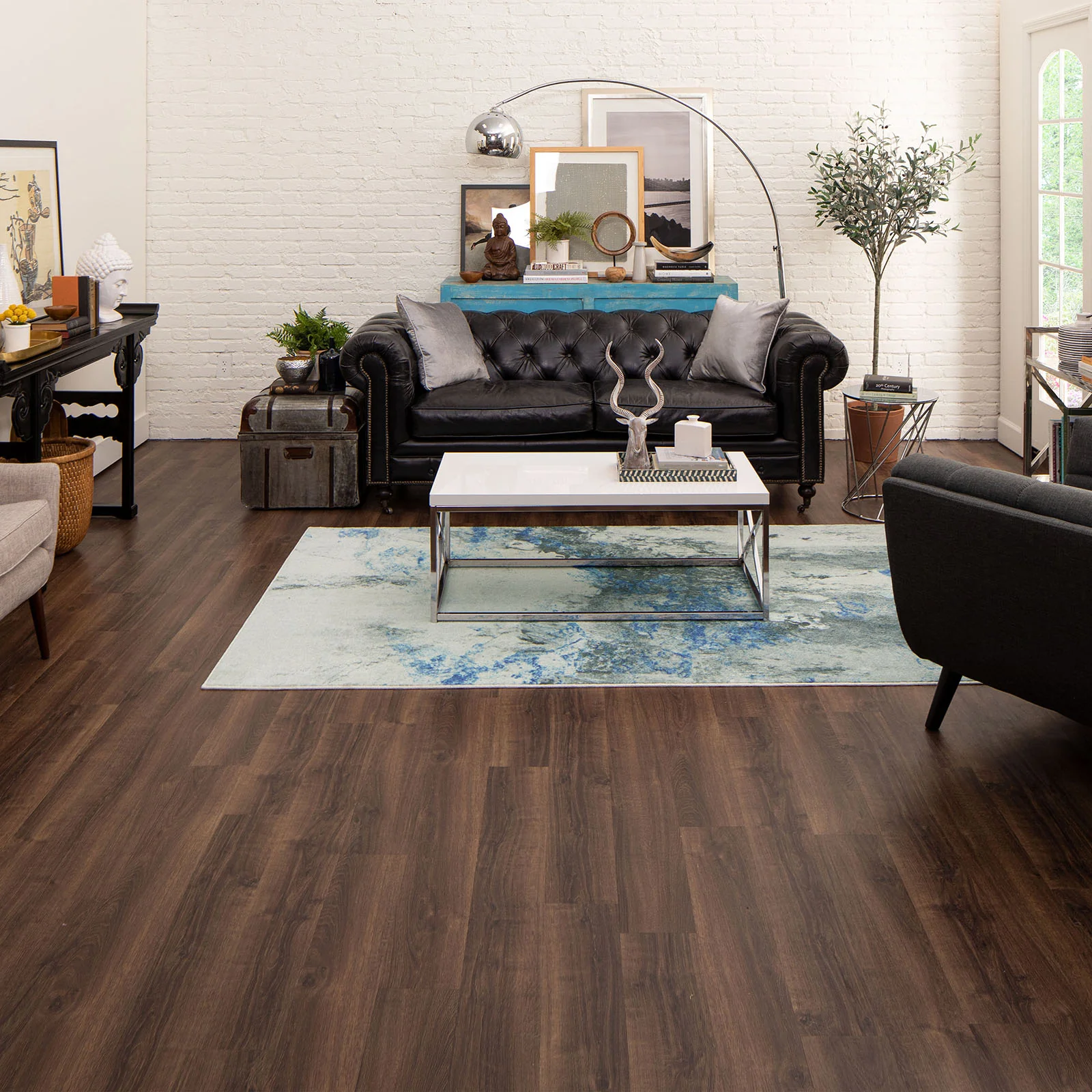 Hollie Blue/Gray 5' X 8' Area Rug - Image 2