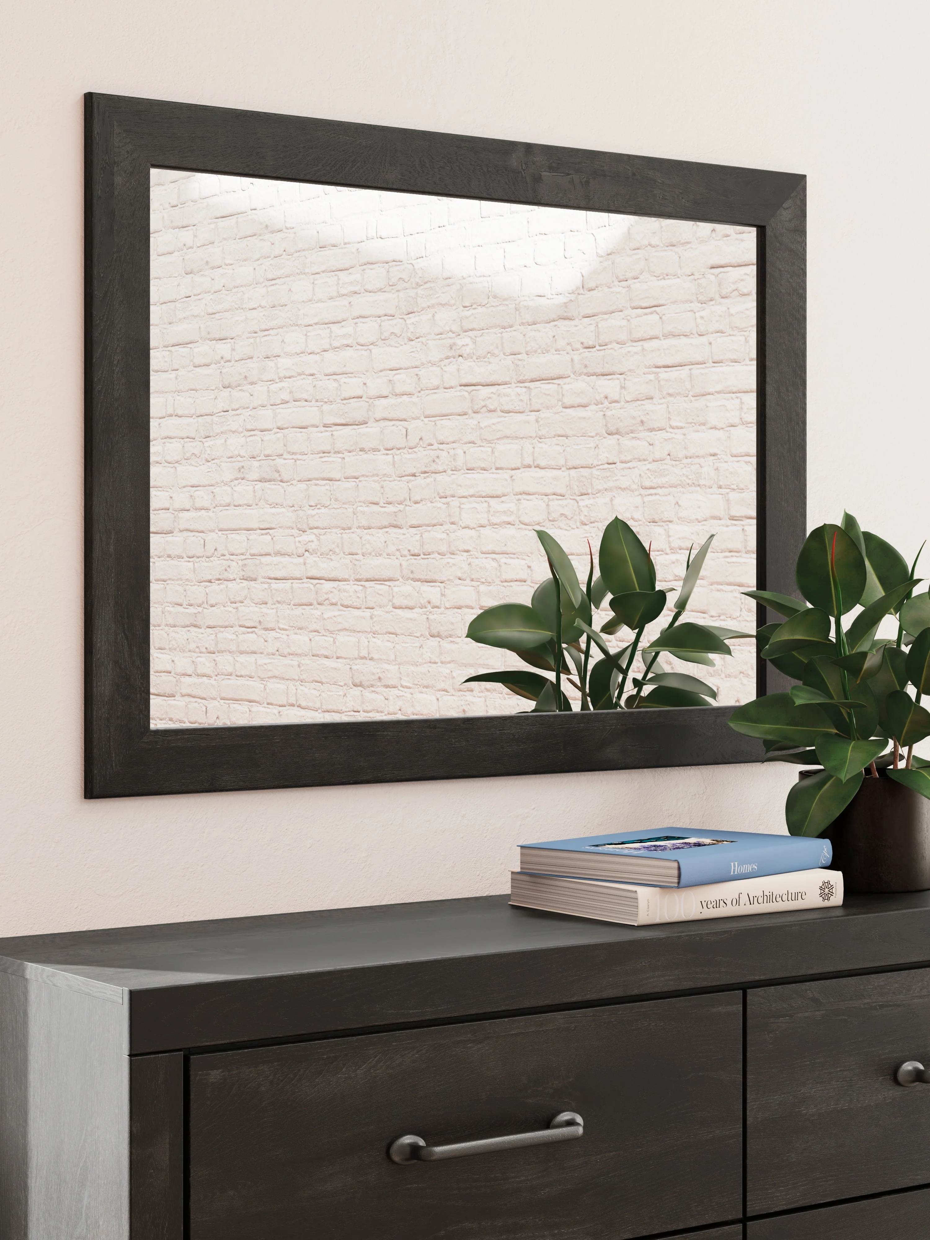 Hollivern Dark Gray Dresser & Mirror (Online Special Price) - Image 9