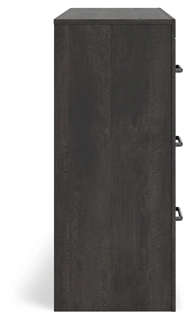 Hollivern Dark Gray Six Drawer Dresser (Online Special Price) - Image 7