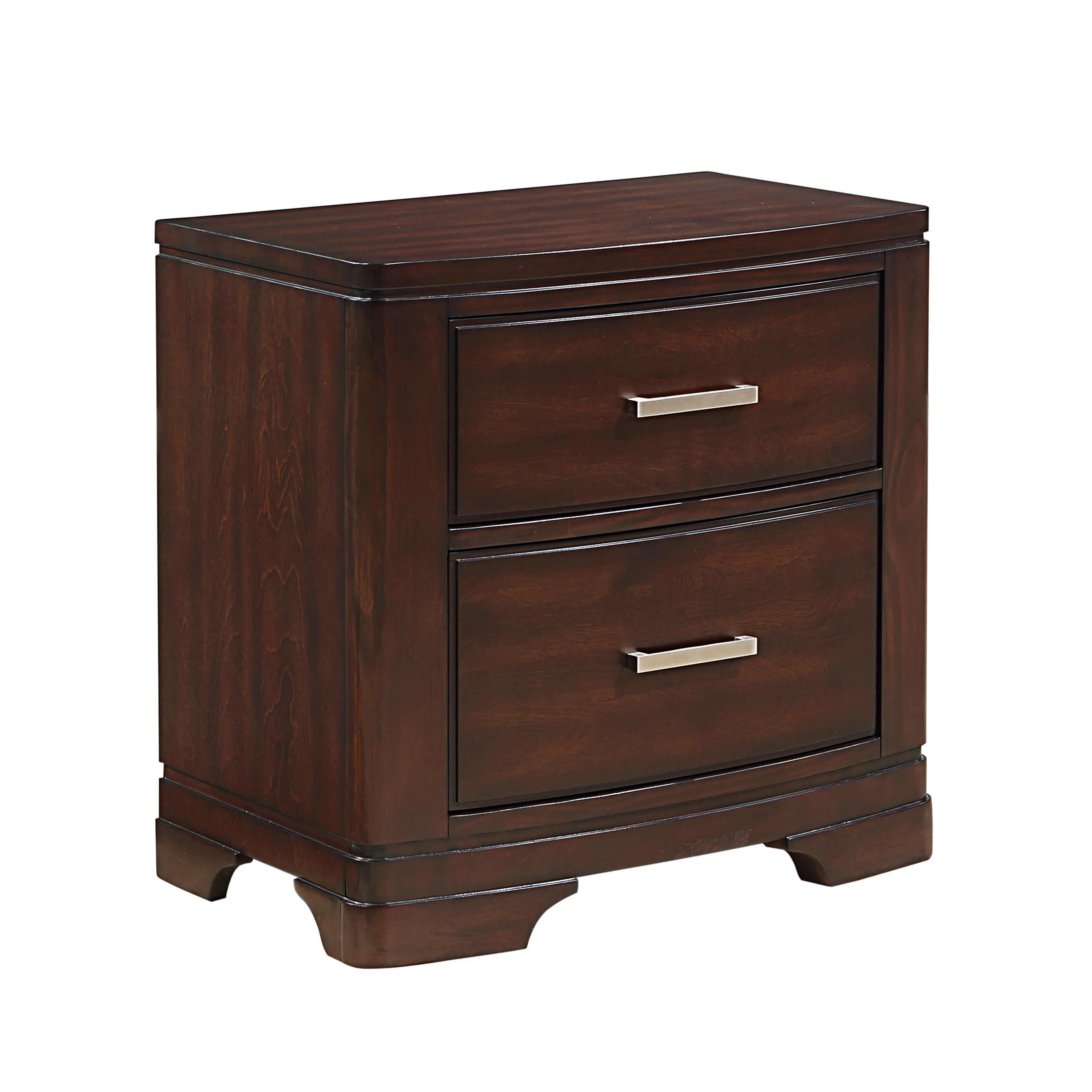 Hudson Cherry 4-Piece Queen Bedroom Set - Image 7