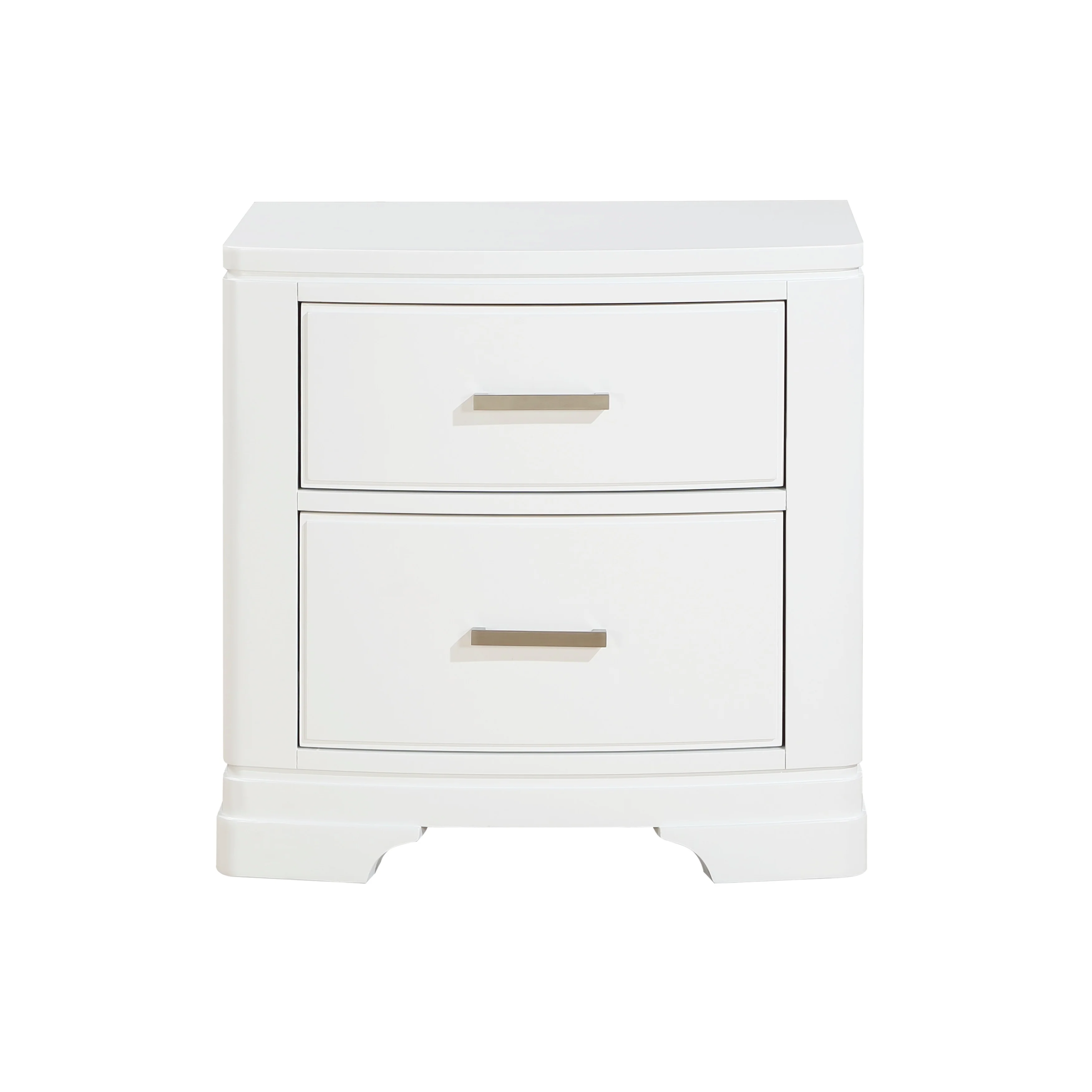 Hudson White 4-Piece Twin Bedroom Set - Image 5