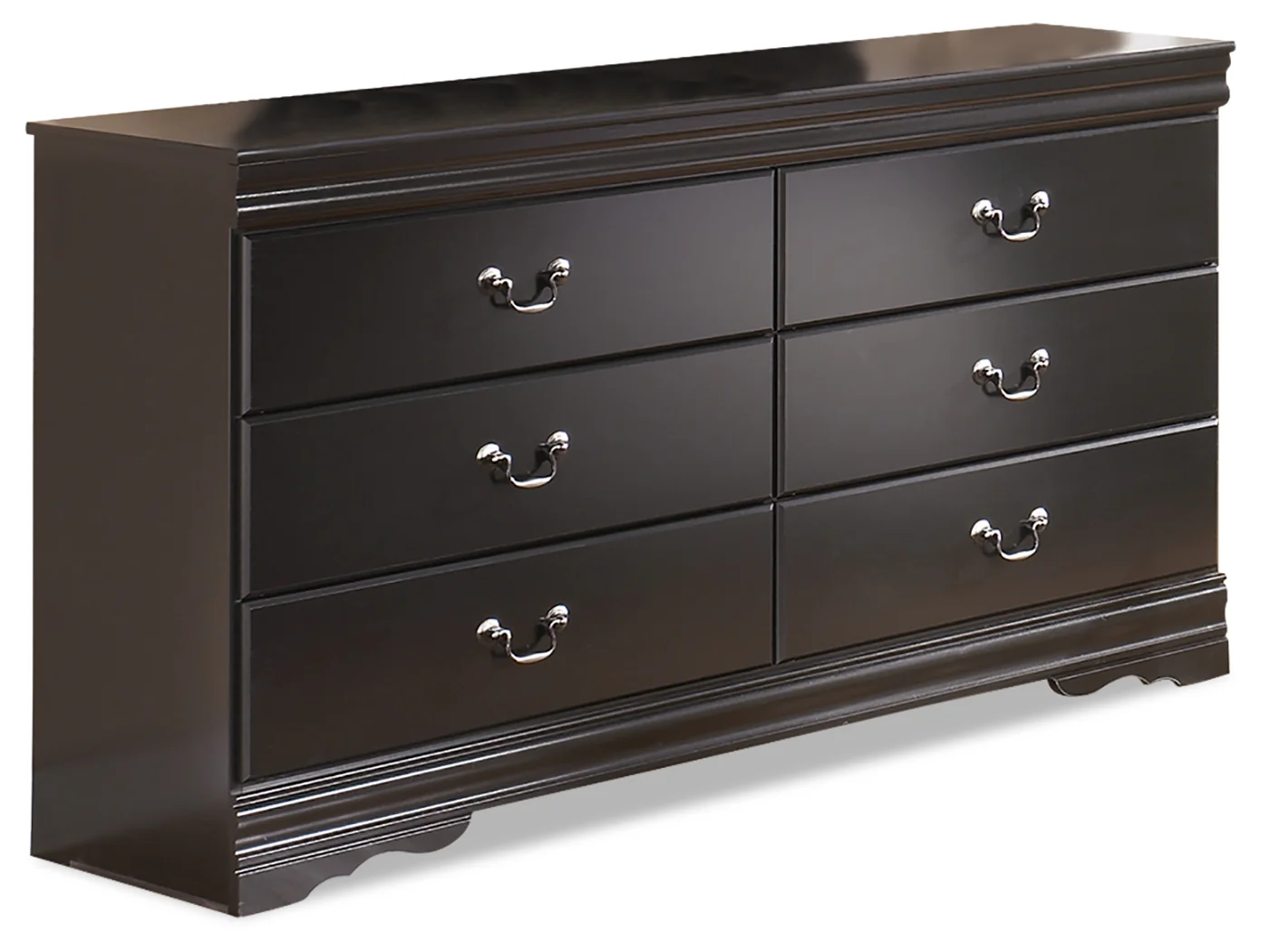 Huey Vineyard Black Queen Sleigh Bed, Dresser and Chest (Online Special Price) - Image 2