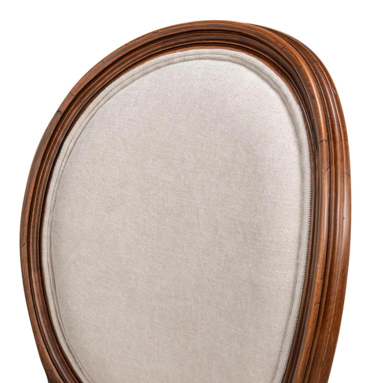 Hugo Beige Oval Side Chair (Set of 2) - Image 7