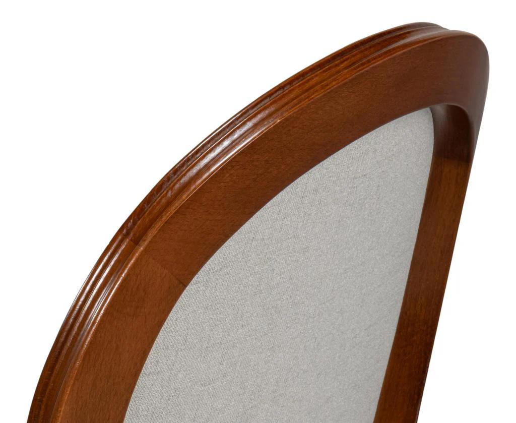 Hugo Brown Oval Side Chair (Set of 2) - Image 8