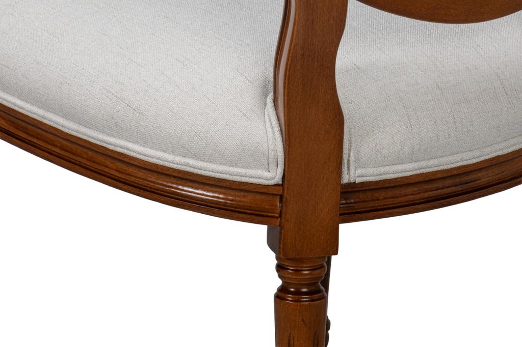 Hugo Brown Oval Side Chair (Set of 2) - Image 9