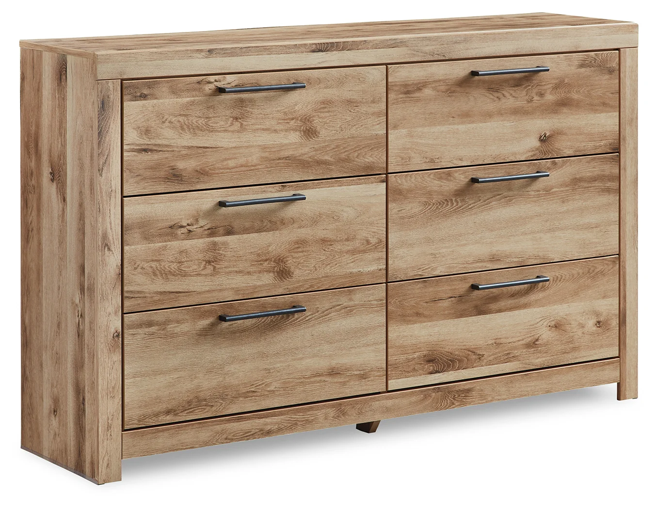 Hyanna Tan Brown King Panel Storage Bedroom Set with Dresser and Nightstand - Image 3