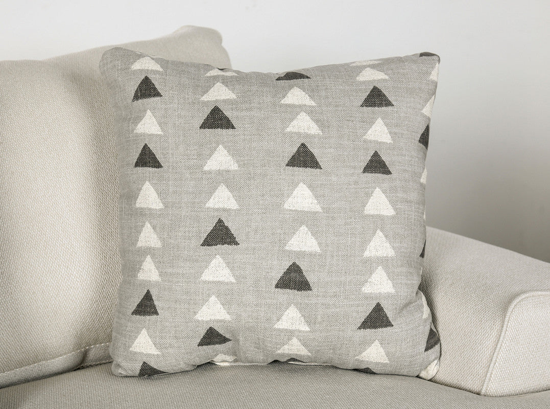 Hyde Park Gray Oversized Sofa Pillows - Image 4