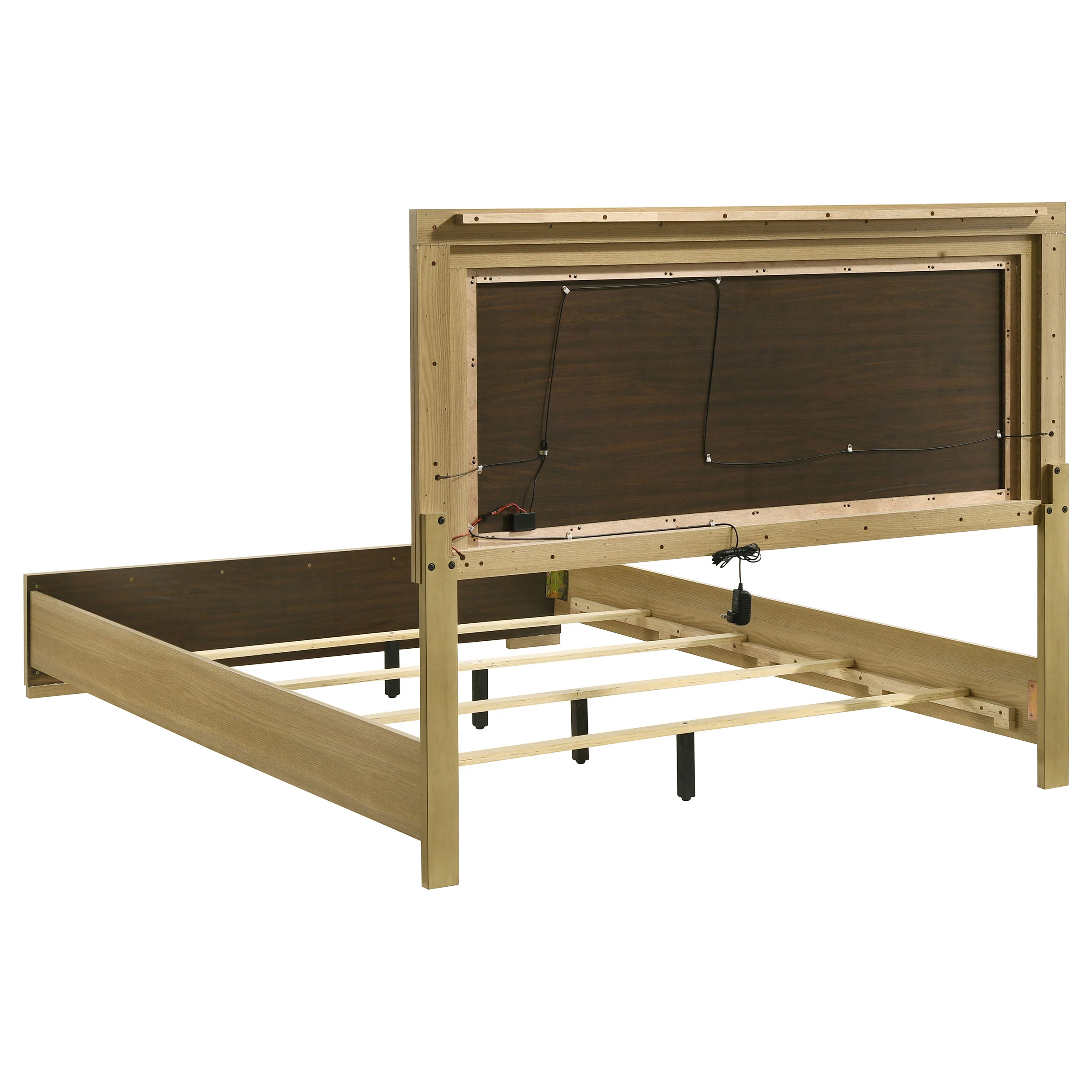 Hyland Natural 4-piece Eastern King Bedroom Set - Image 5