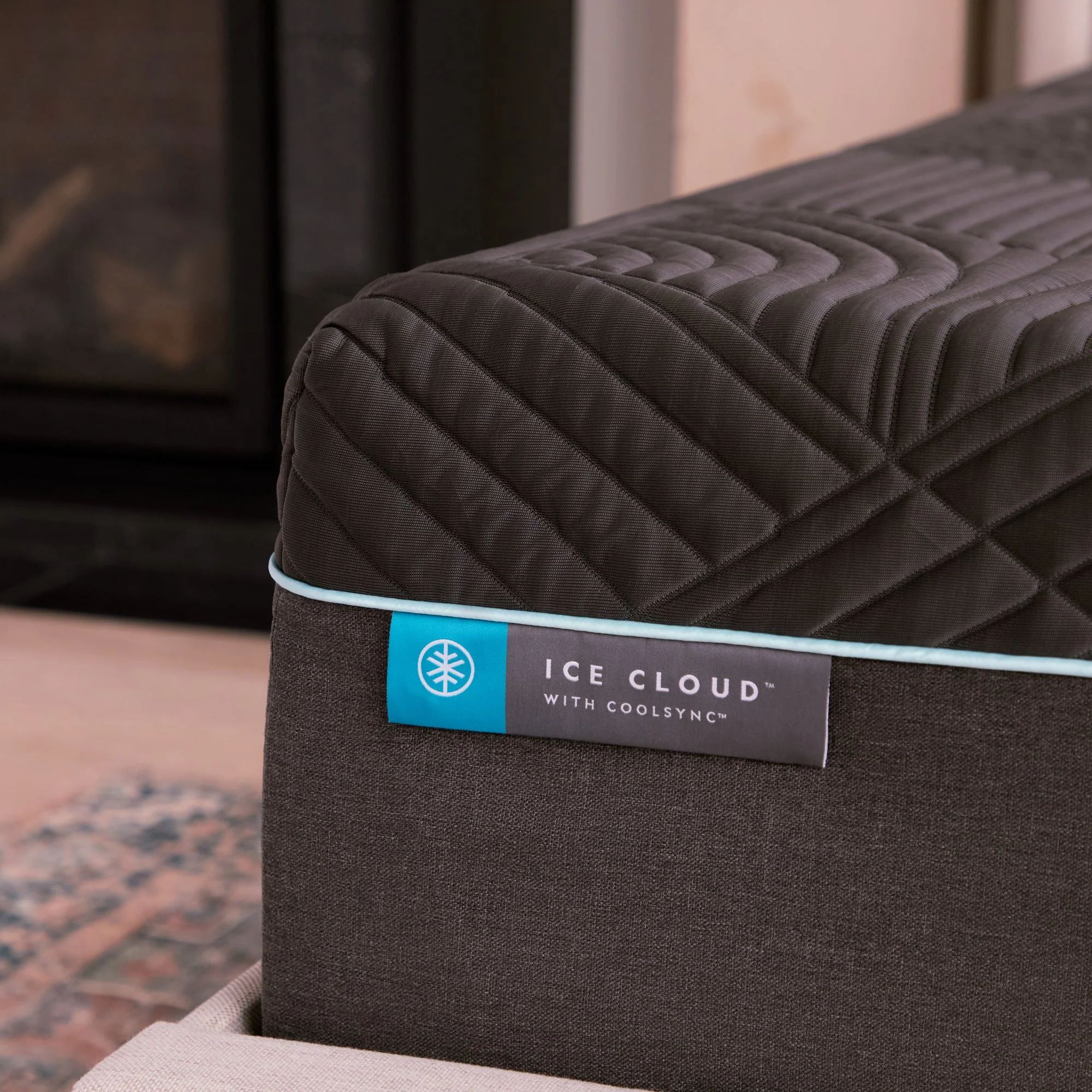Ice Cloud Cool Sync Gray Full Mattress - Image 7