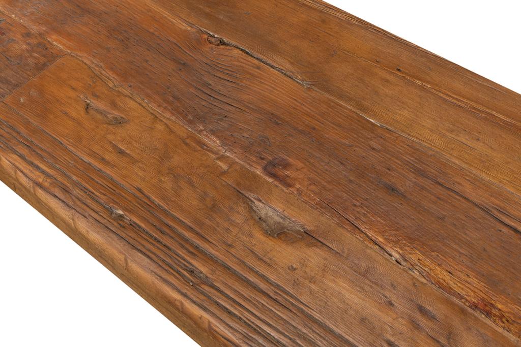 Industrial Classic Tan Double X Base Sofa Table - Image 10