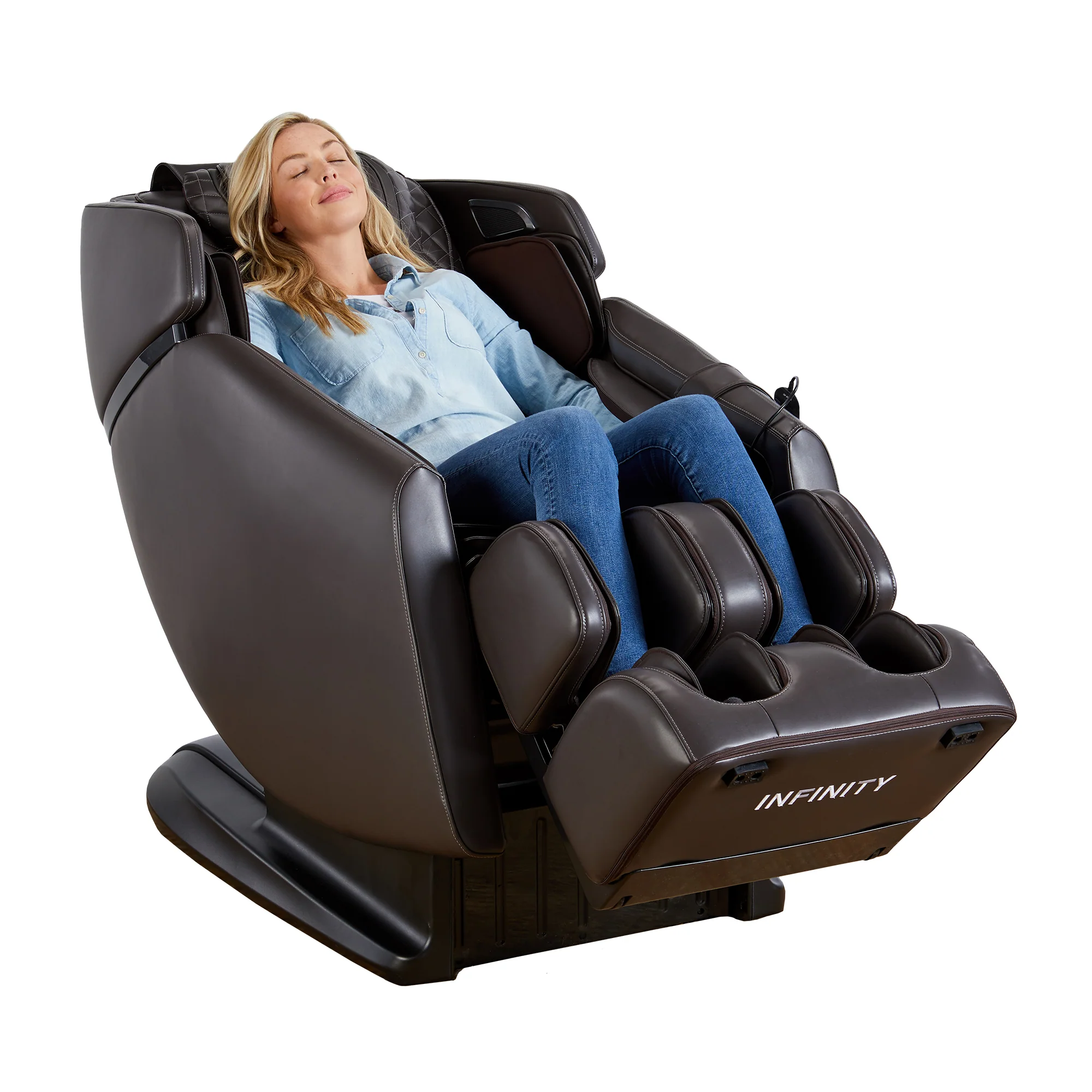 Infinity Riage 4D Dove Brown Massage Chair - Image 6