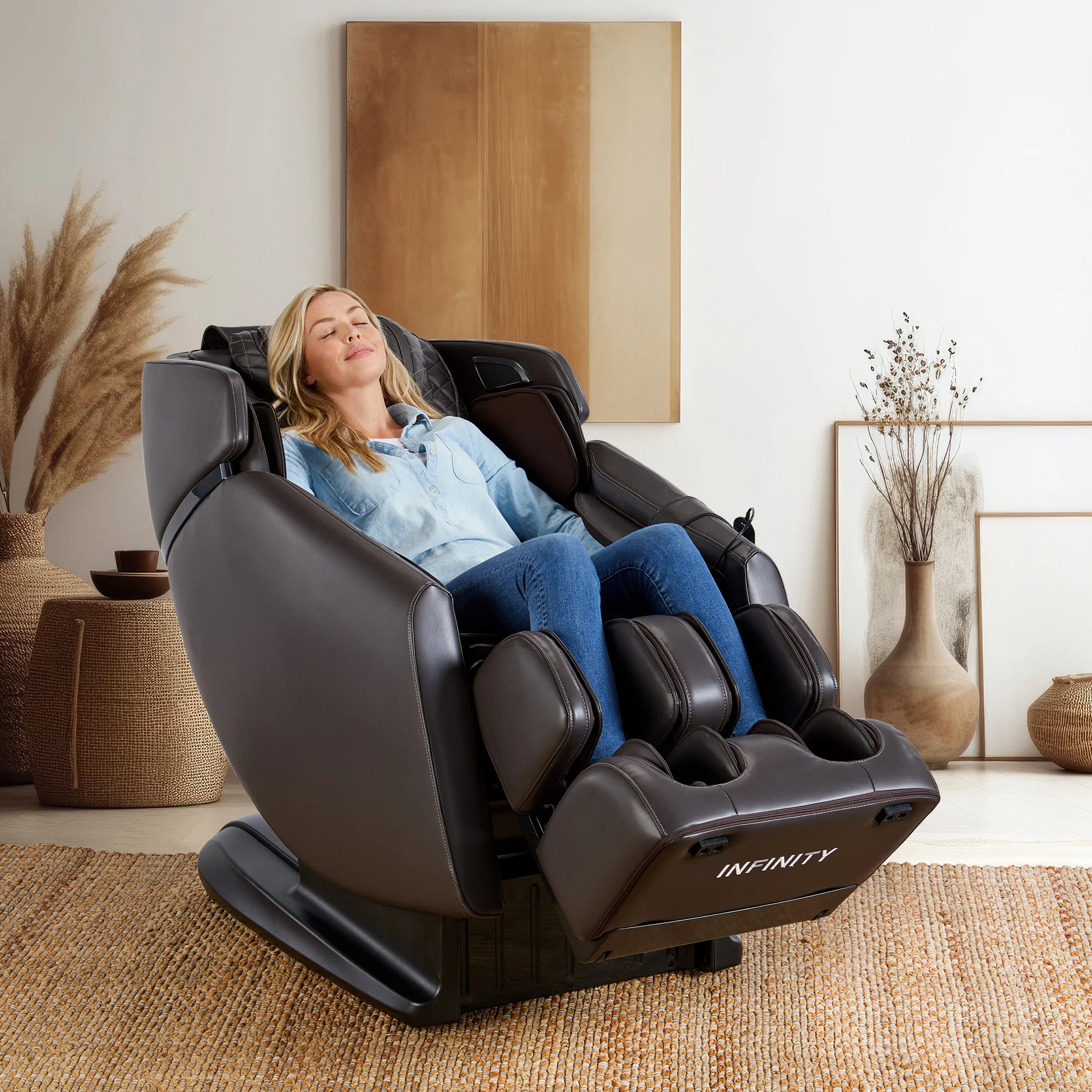 Infinity Riage 4D Dove Brown Massage Chair - Image 7