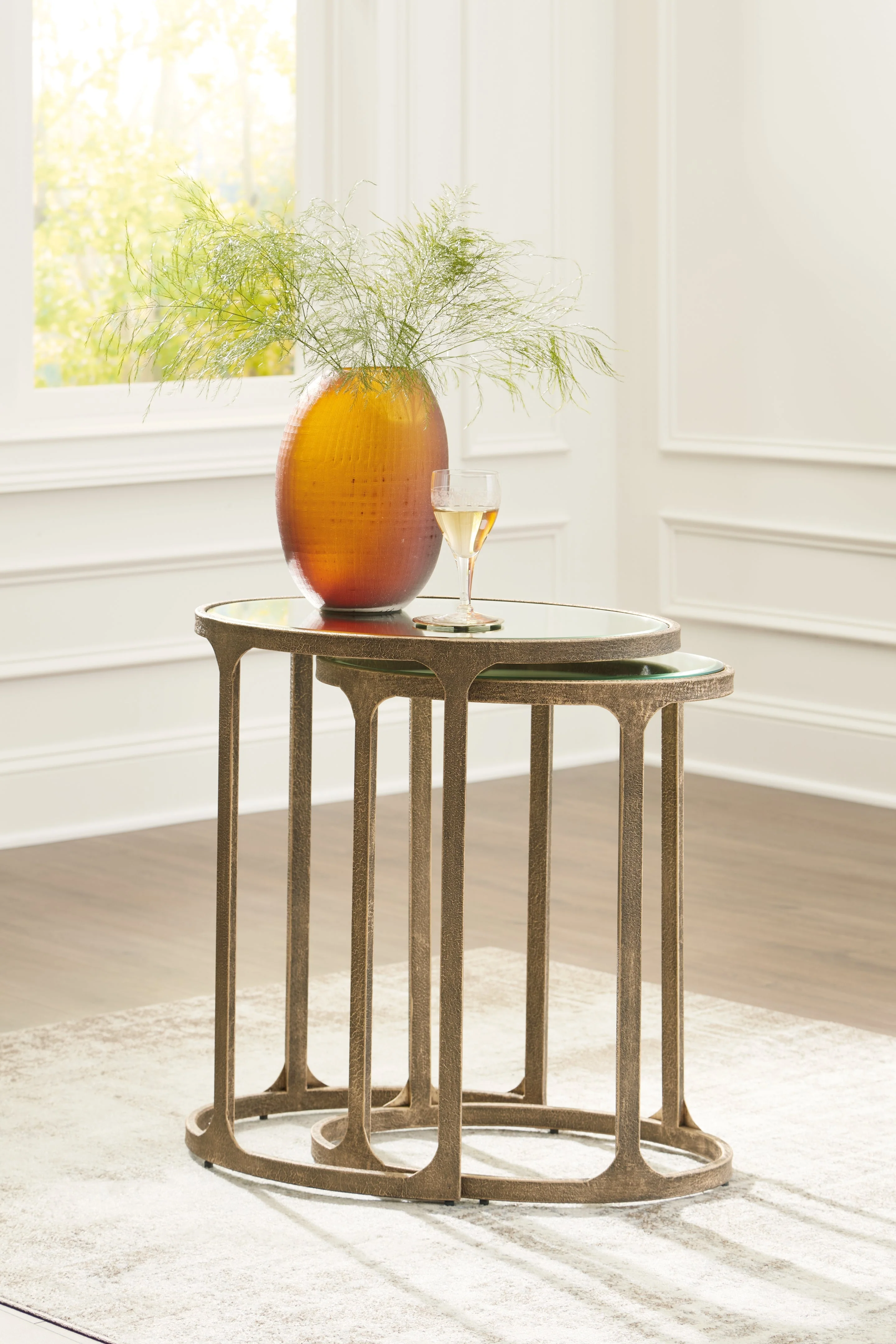 Irmaleigh Antique Black Accent Table Set (Set of 2) (Online Special Price) - Image 7