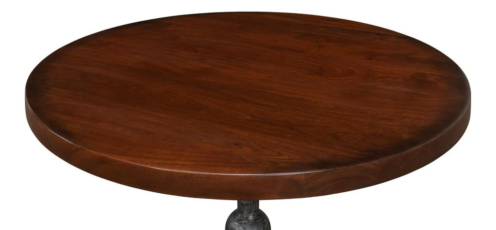 Ironclad Brown Cafe Table - Image 8