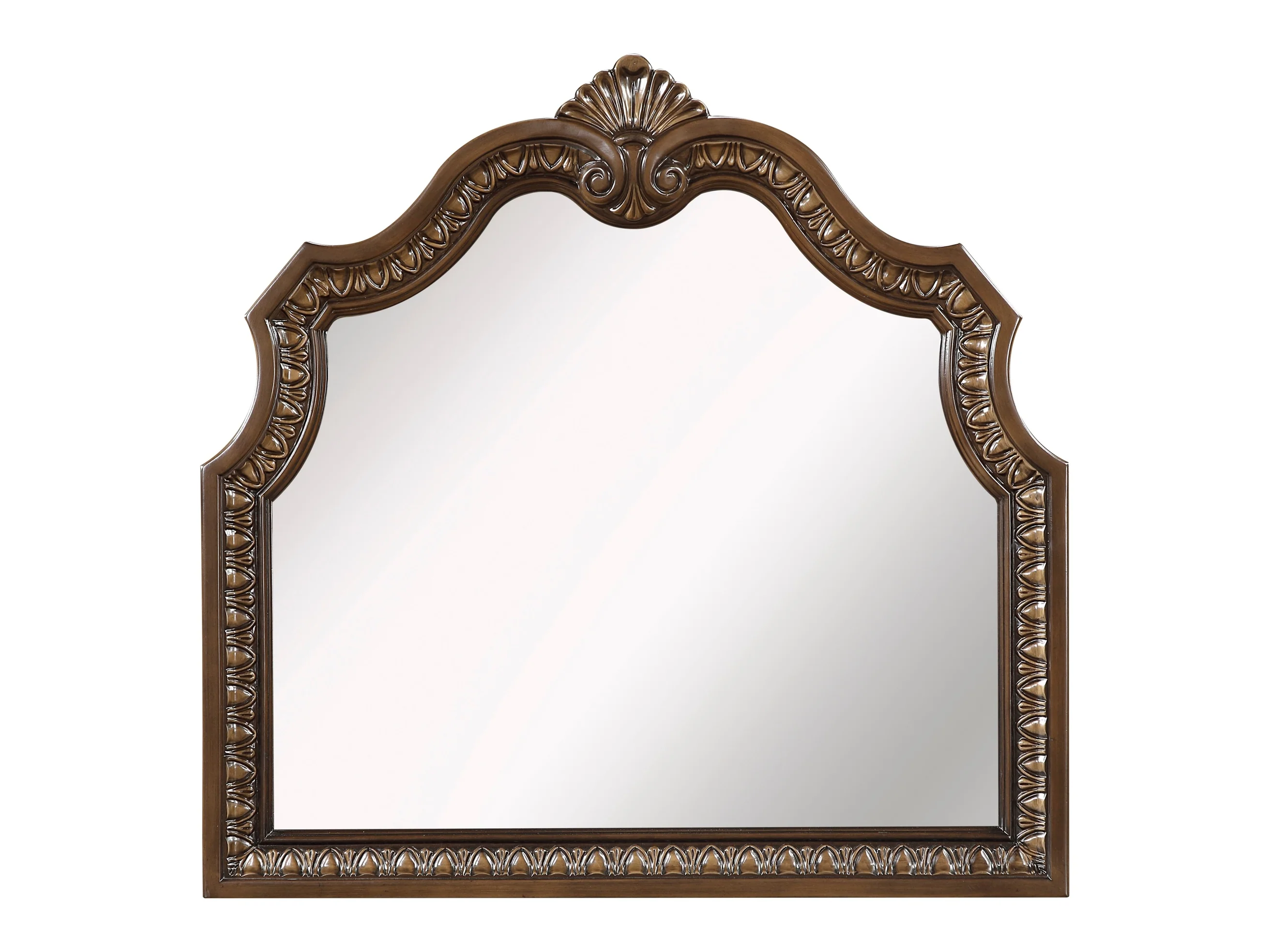 Ivoura Warm Walnut Mirror