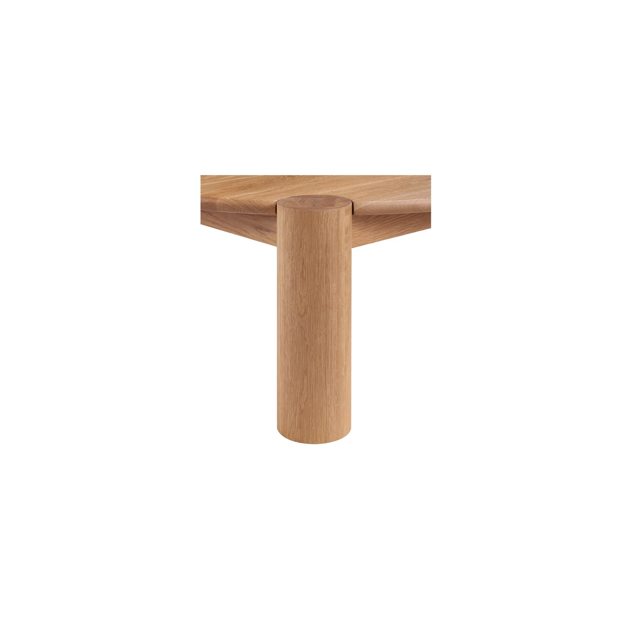 Jack Brushed Natural Oak Coffee Table - Image 5