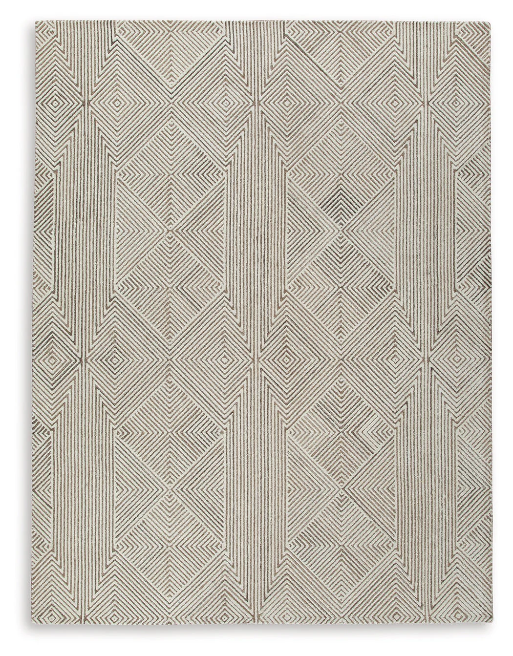 Jadott Beige/Brown Large Rug (Online Special Price) - Image 2