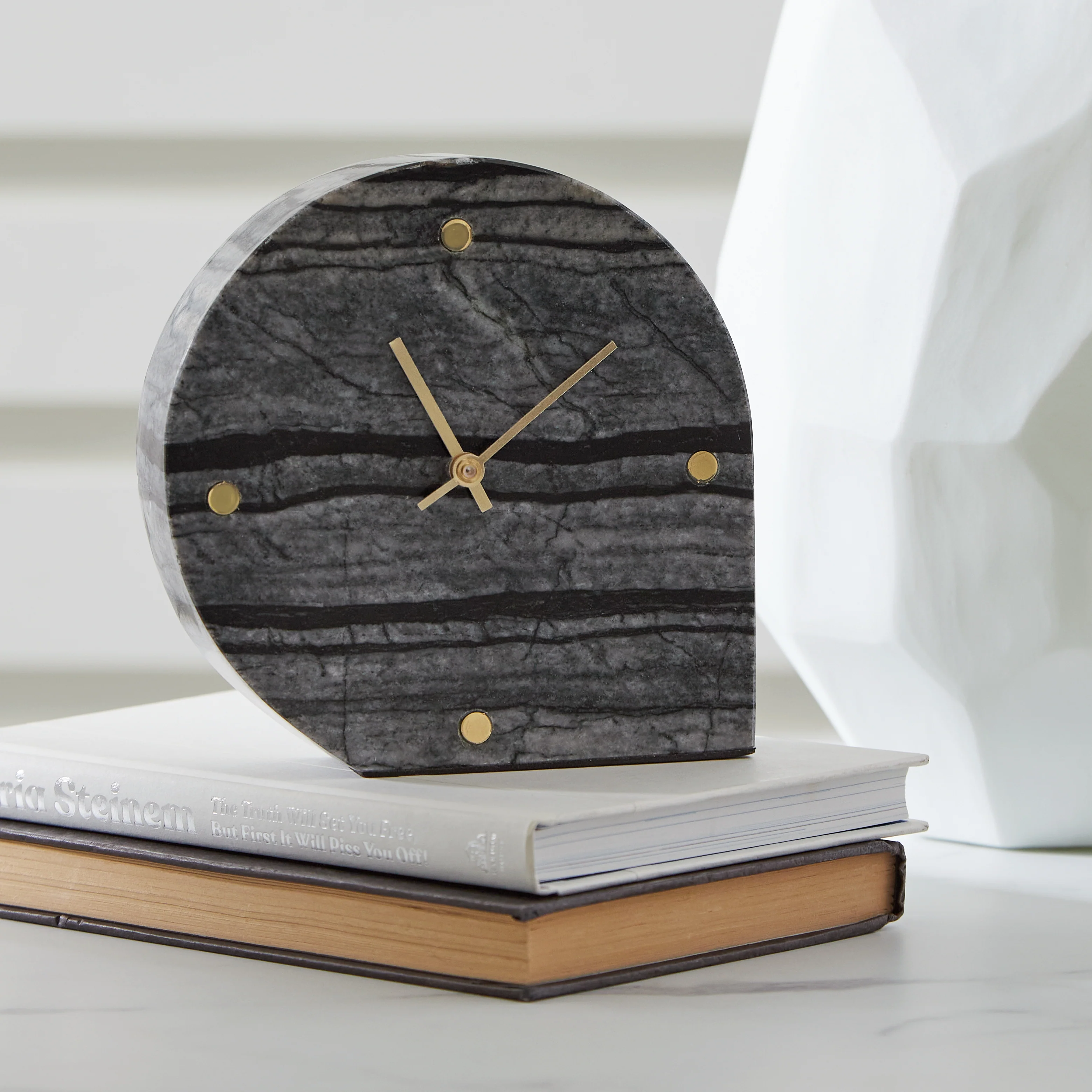 Janmour Black Table Clock - Image 2