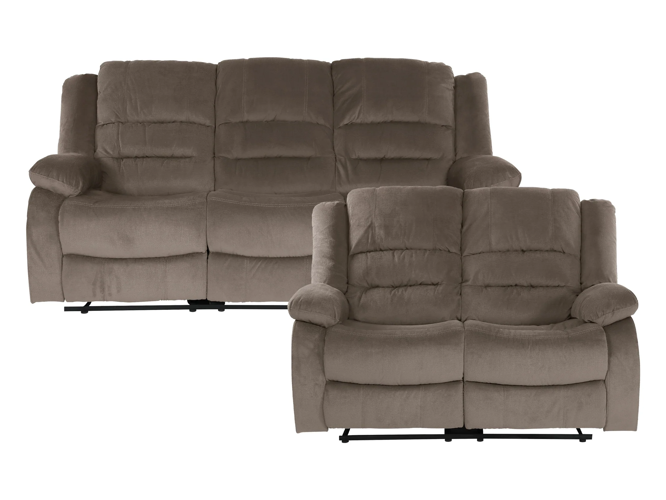 Jarita Chocolate Sofa & Loveseat