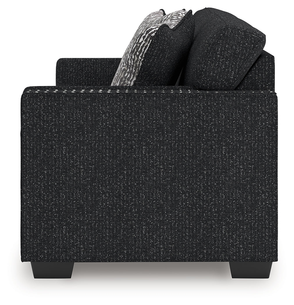 Jasmine Peaks Coal Sofa and Loveseat - Image 13