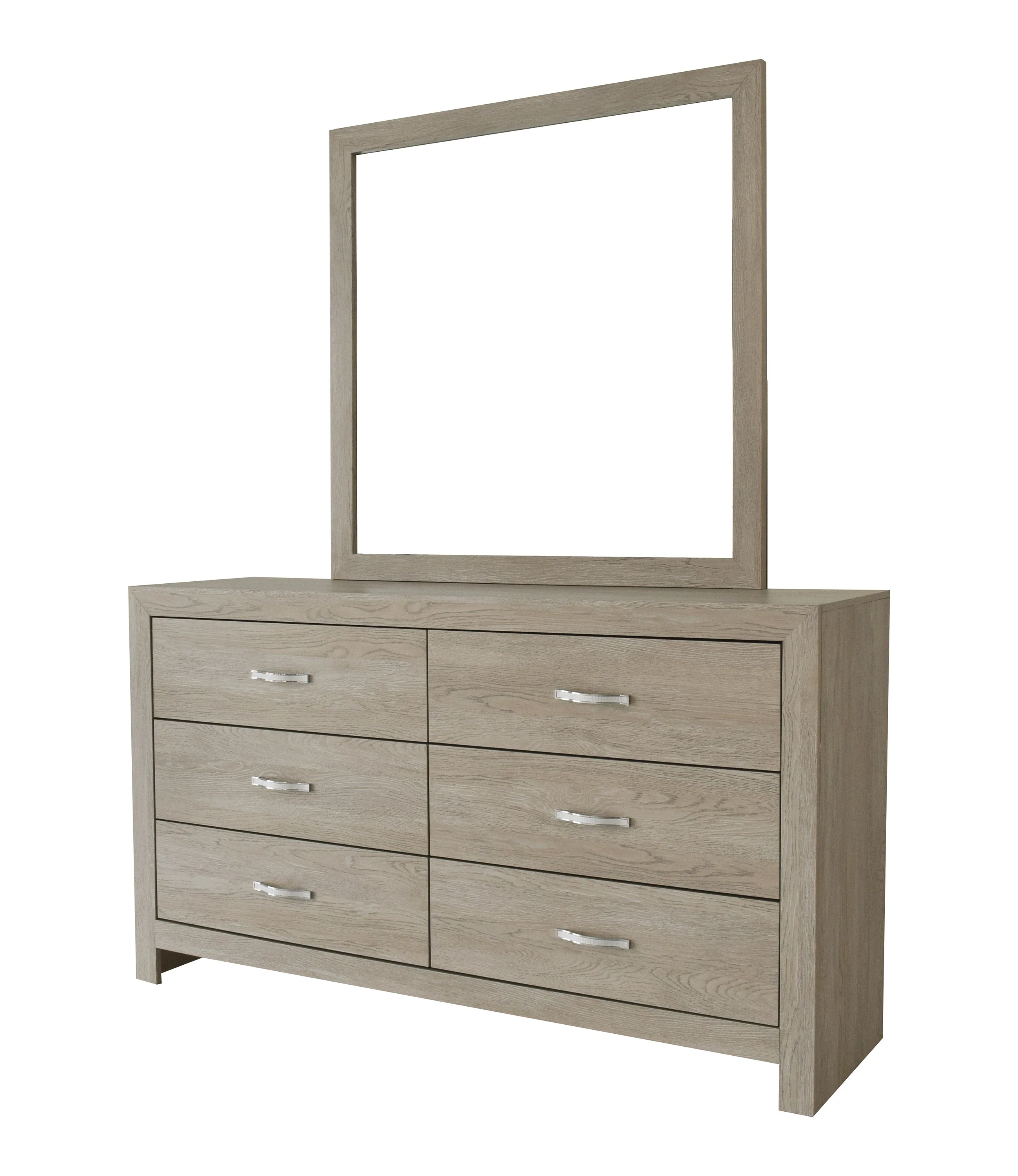 Jaylen Cream Upholstered Panel Bedroom Set - Image 4