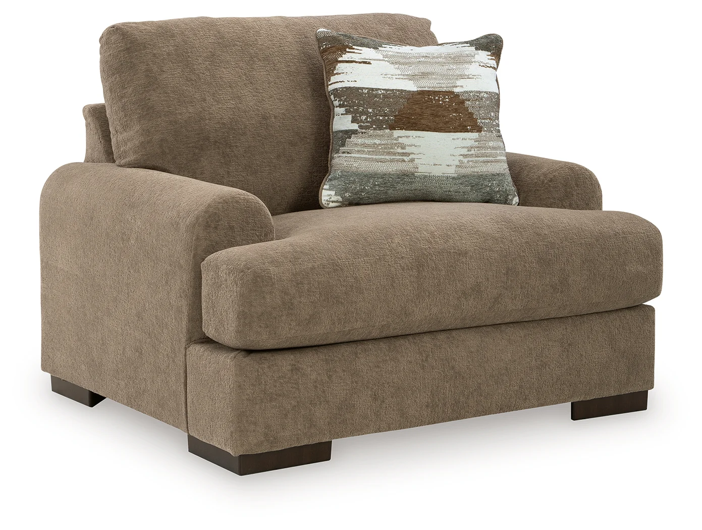 Jayne Park Pecan Oversized Chair - Image 2