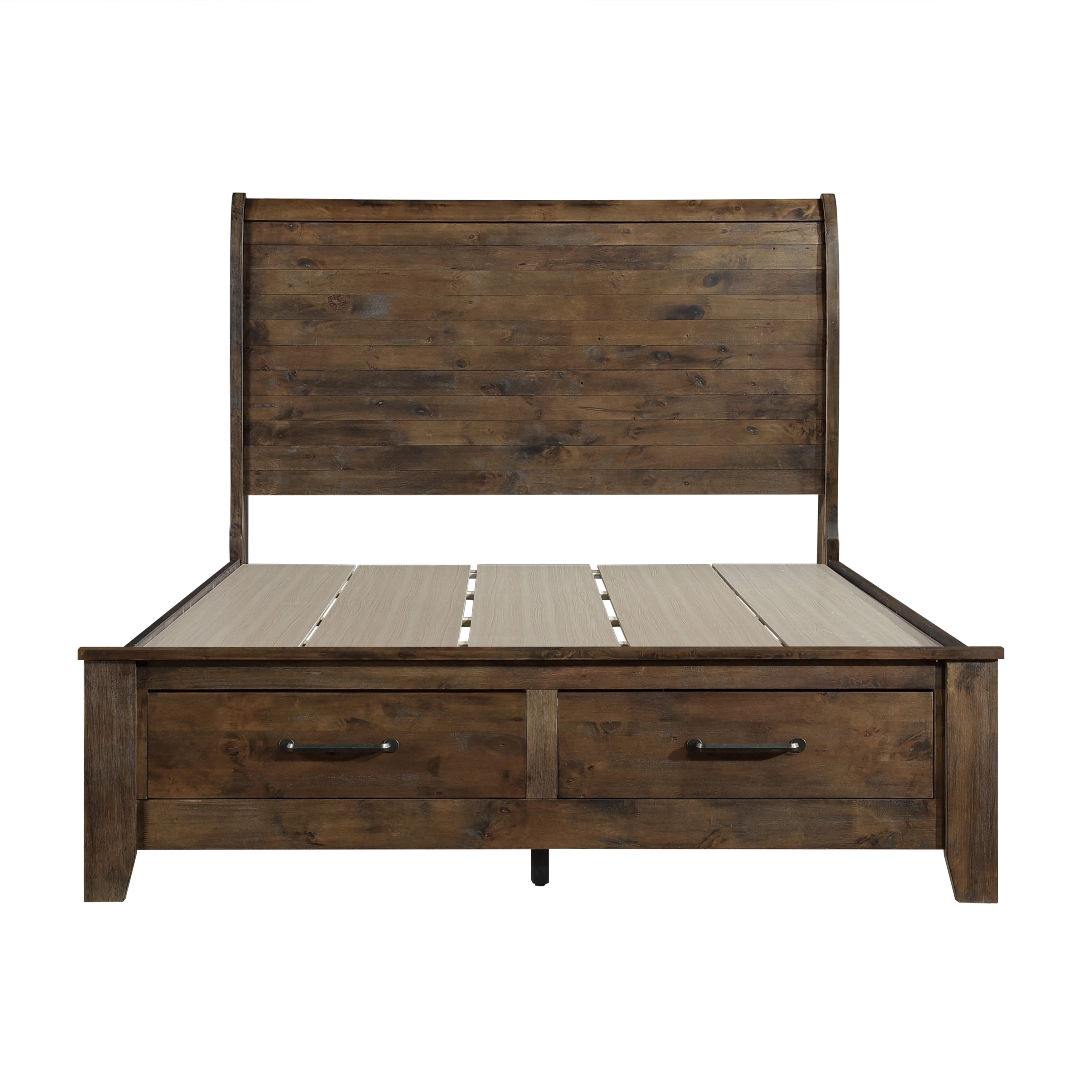 Jerrick Burnished Brown 4-piece Queen Bedroom Set - Image 5