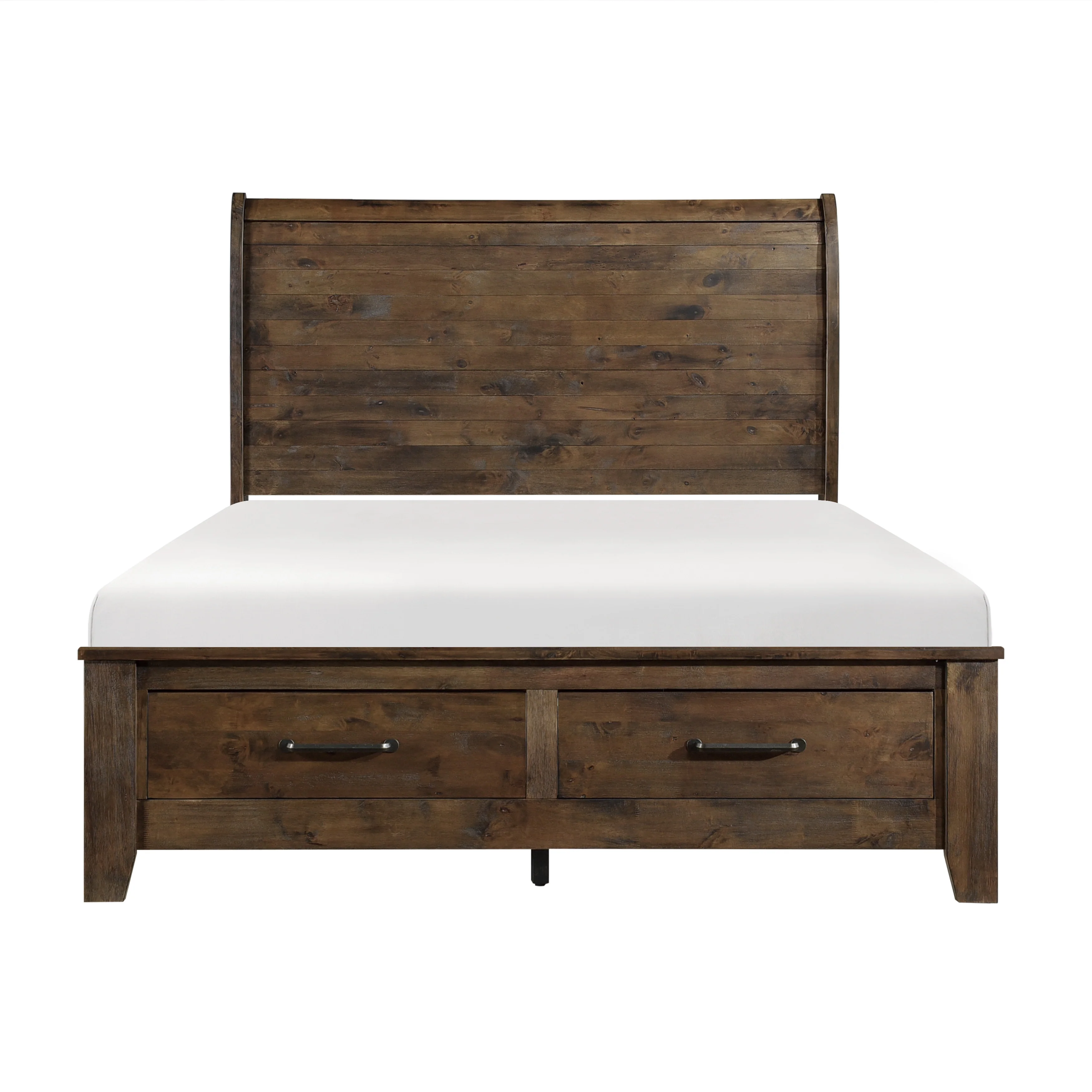 Jerrick Burnished Brown 5-Piece Queen Bedroom Set - Image 2