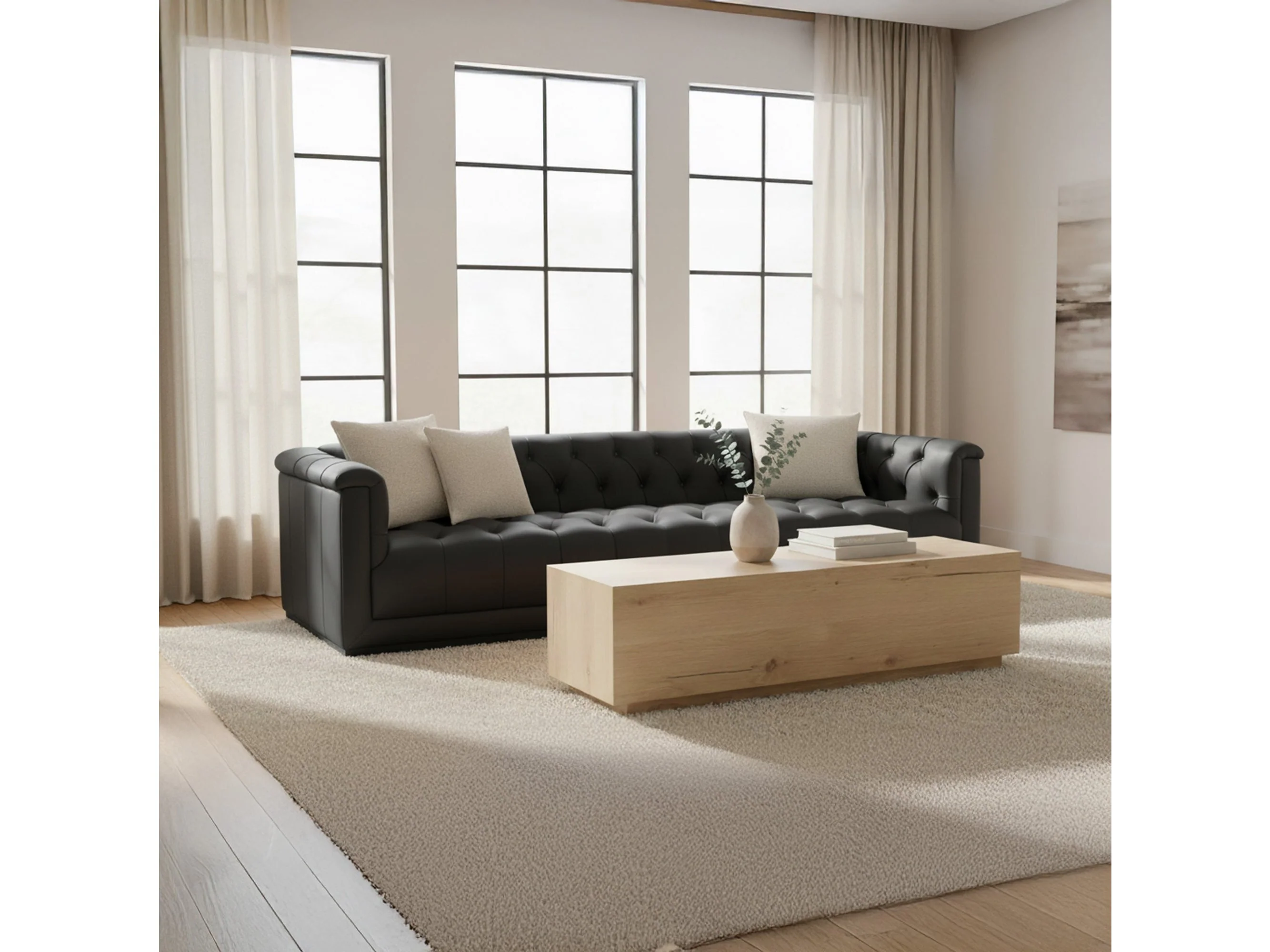 Jervis Brown Sofa Deep
