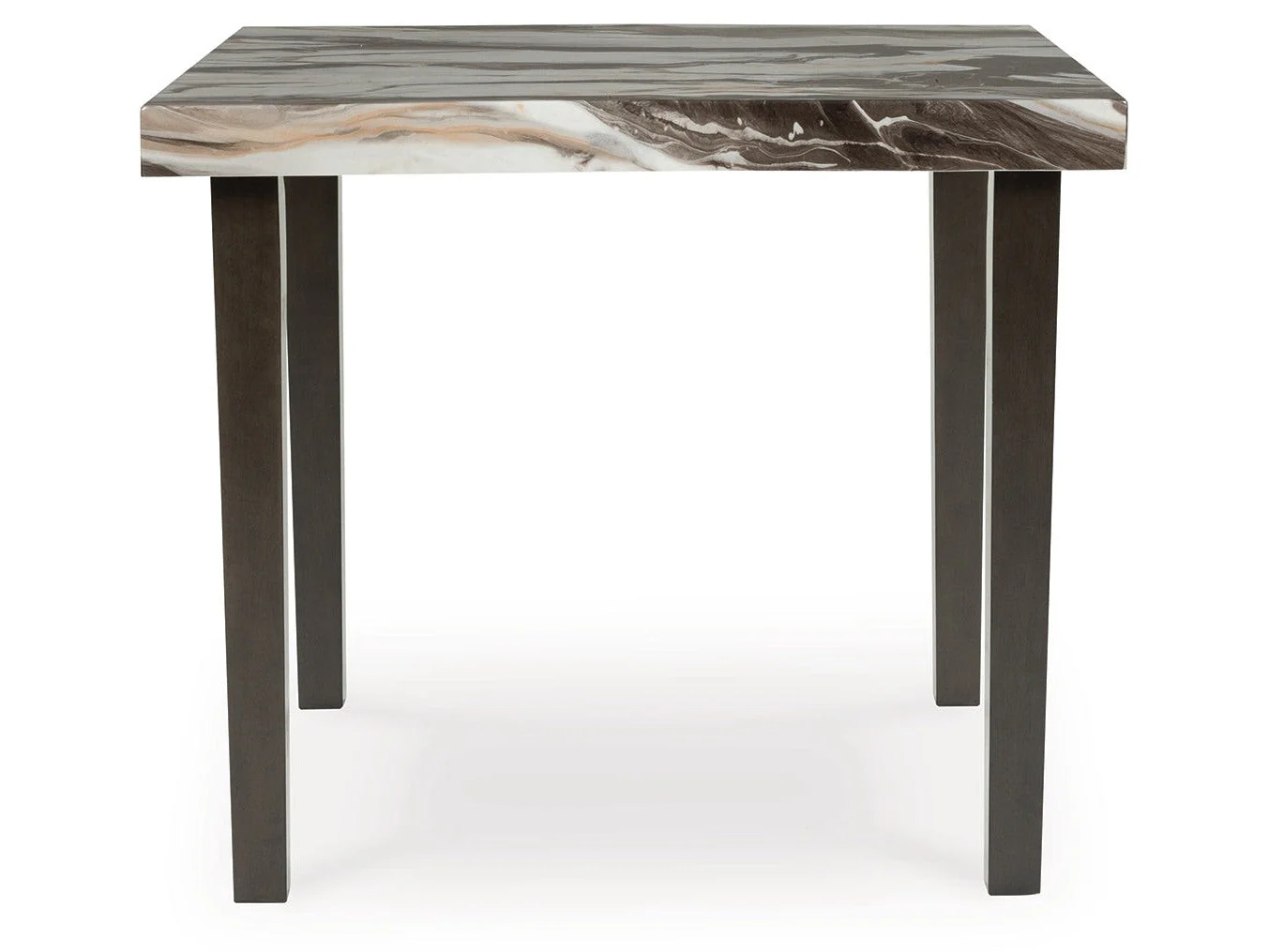 Jeshina Dark Brown/Beige Square Counter Table (Online Special Price) - Image 2