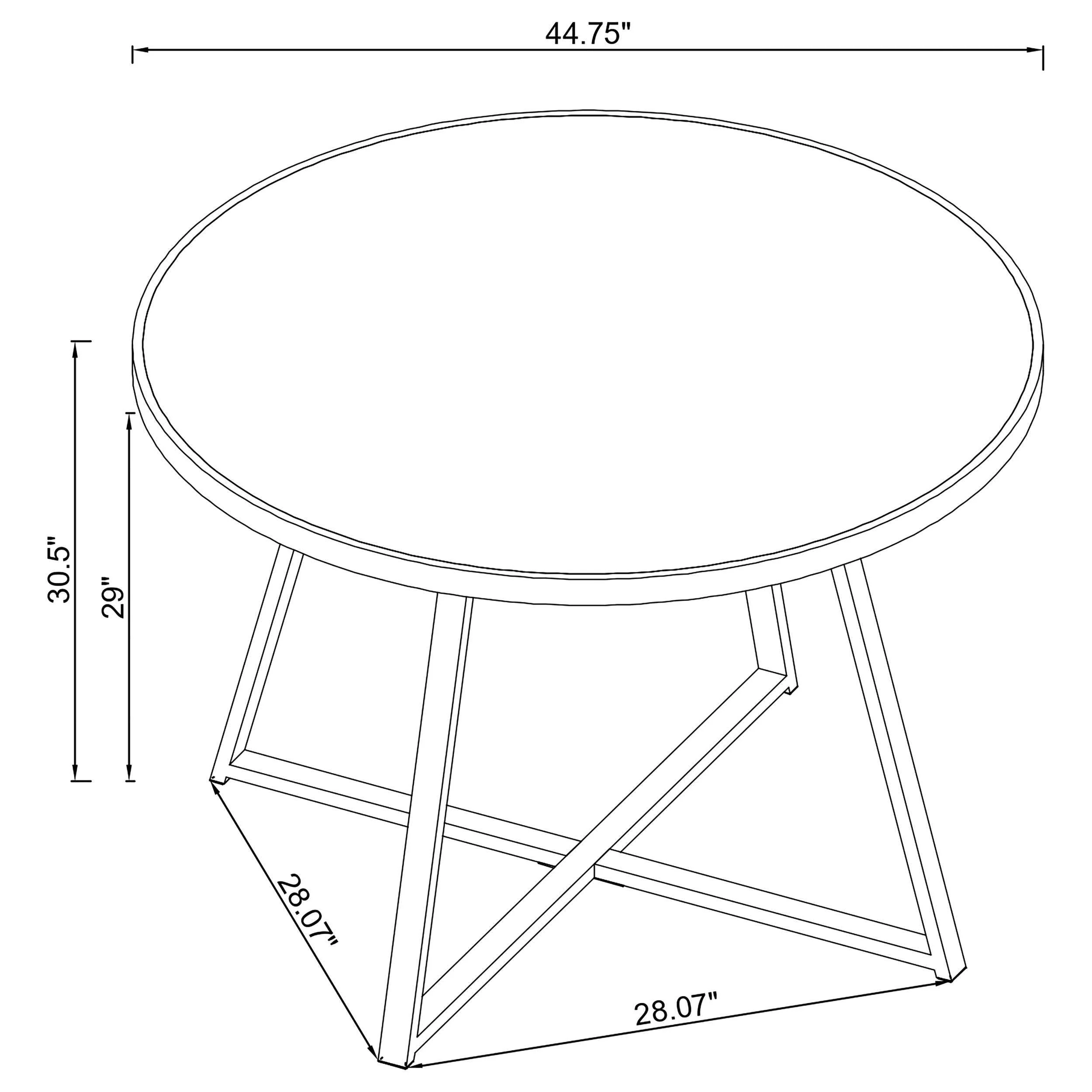 Jillian Mirror Dining Table - Image 5
