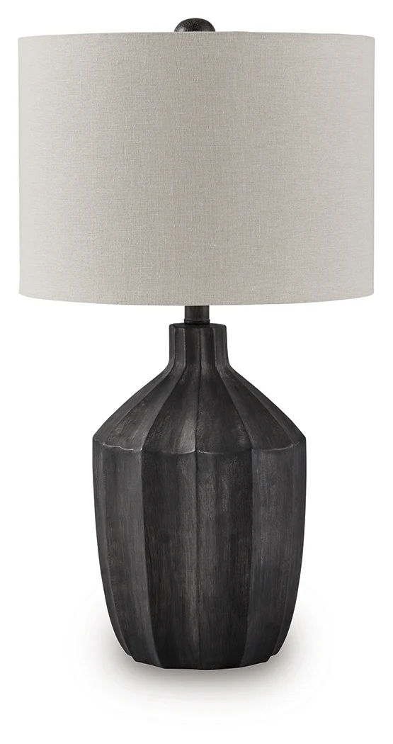 Jilton Black Poly Table Lamp - Image 2