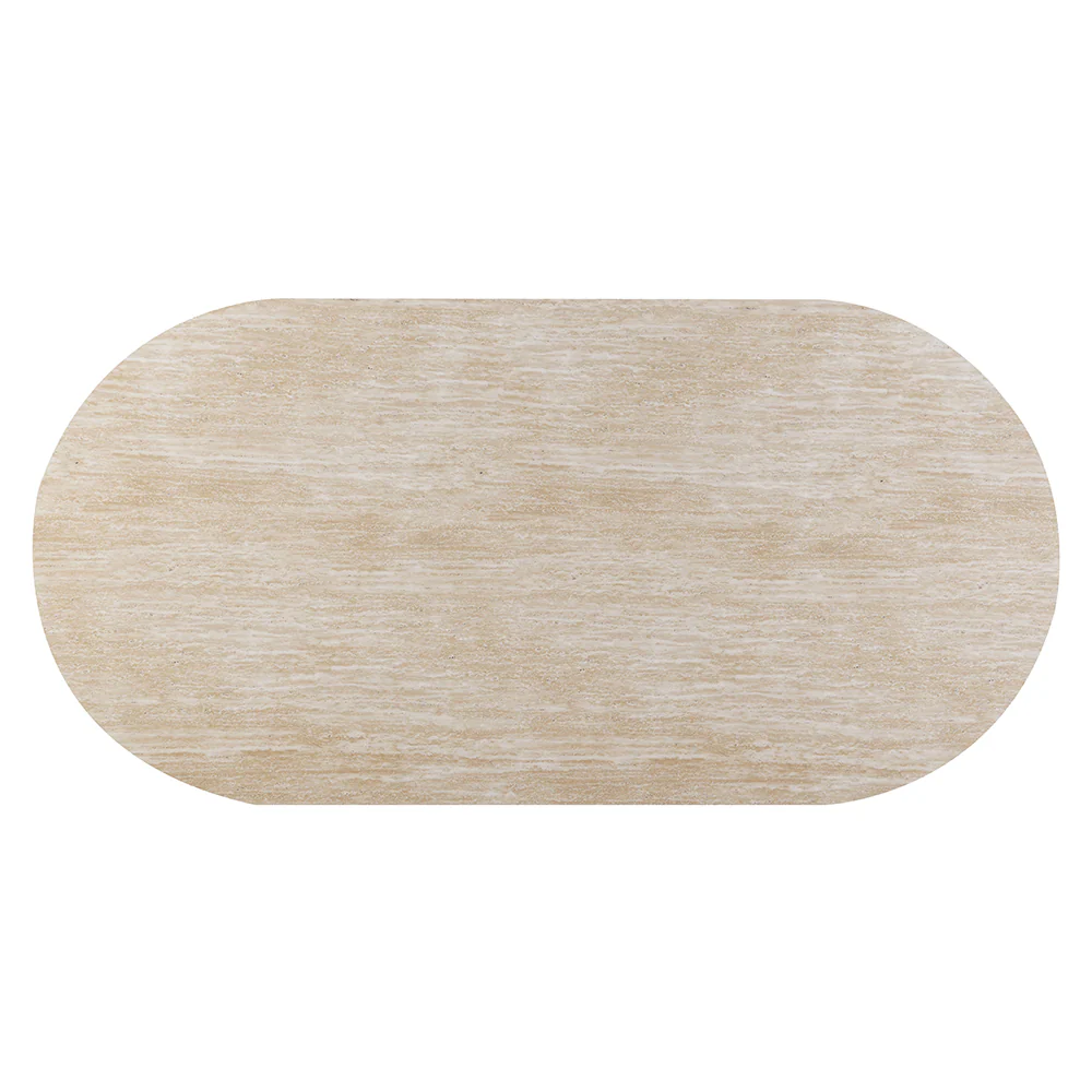 Jirina Travertine Dining Table - Image 4