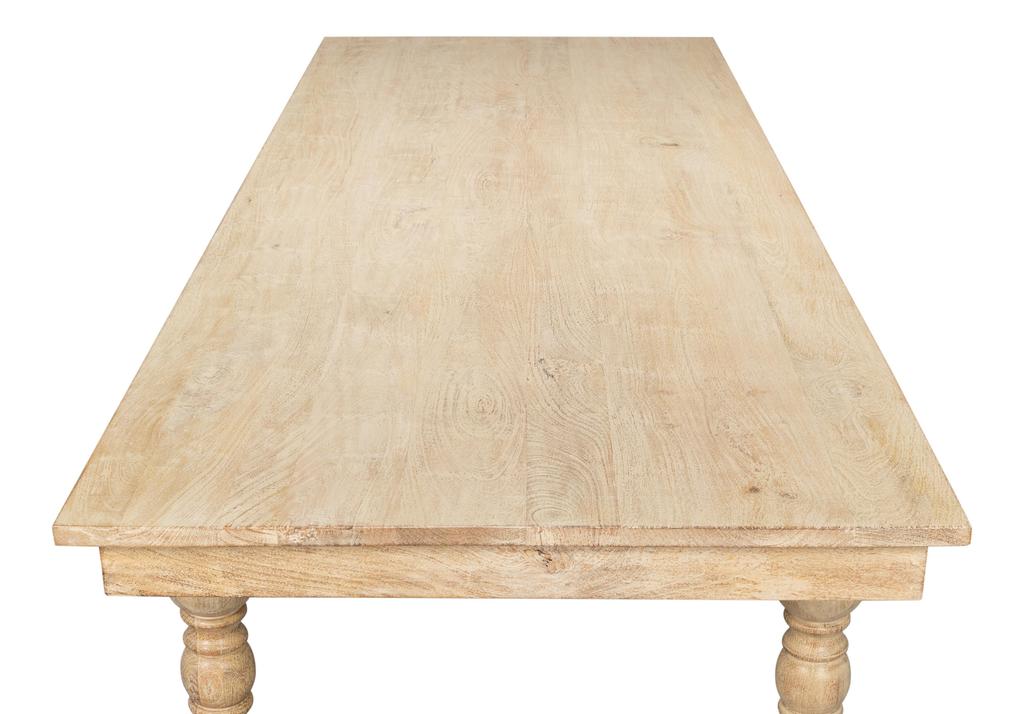 Jocelyn Natural Rectangle Dining Table - Image 4