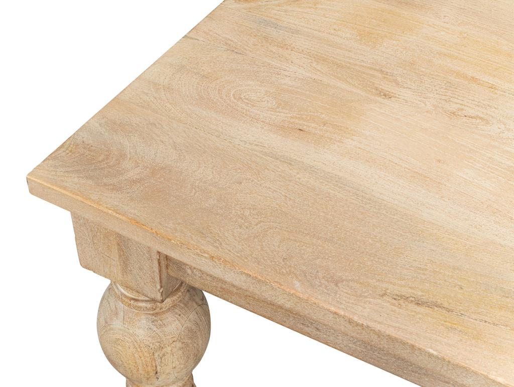 Jocelyn Natural Square Dining Table - Image 6