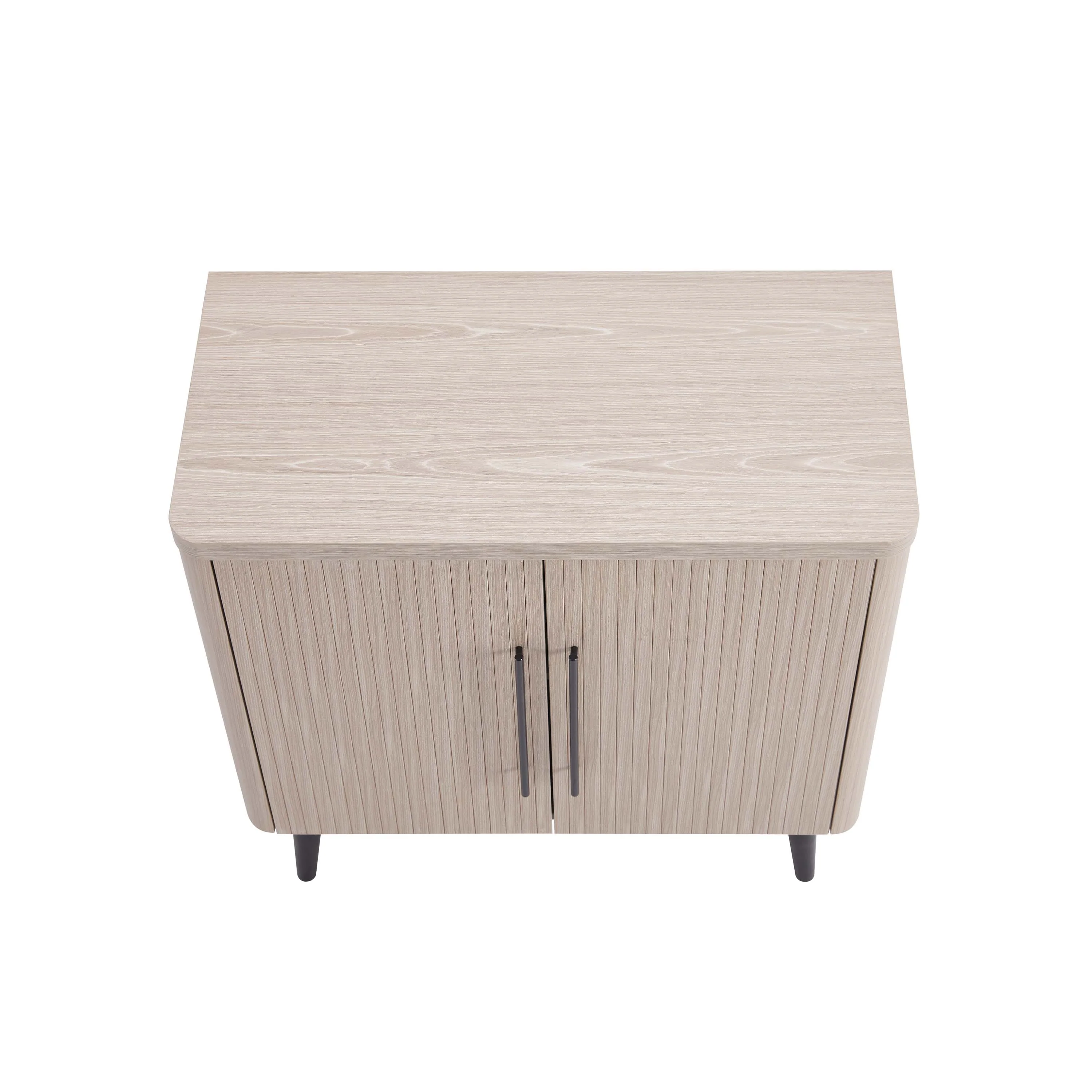 Jodie Accent Cabinet in Whitewashed Oak - Image 8