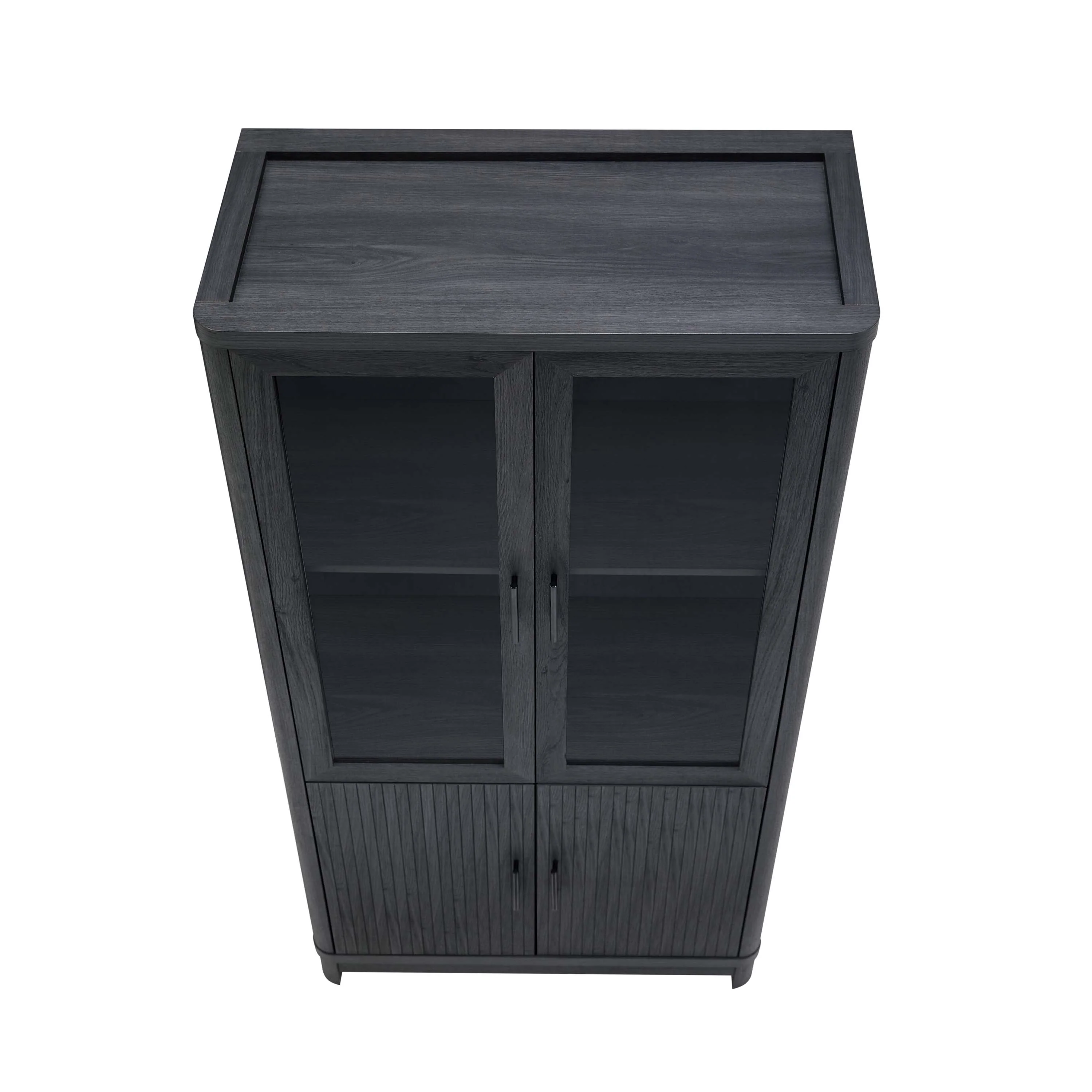 Jodie Bookcase in Charcoal Grey (set of 2) - Image 7